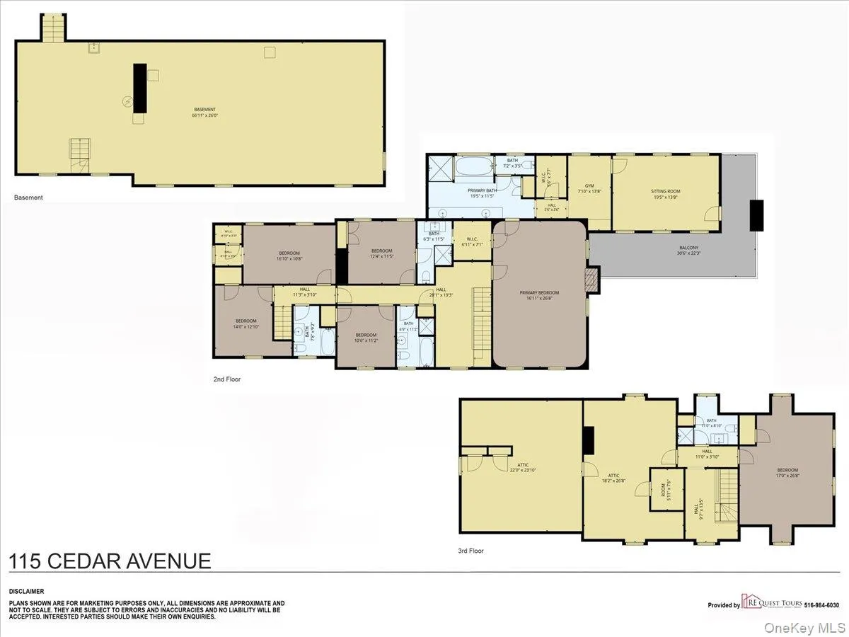 Second & Third floor, plus Basement Second & Third floor, plus Basement