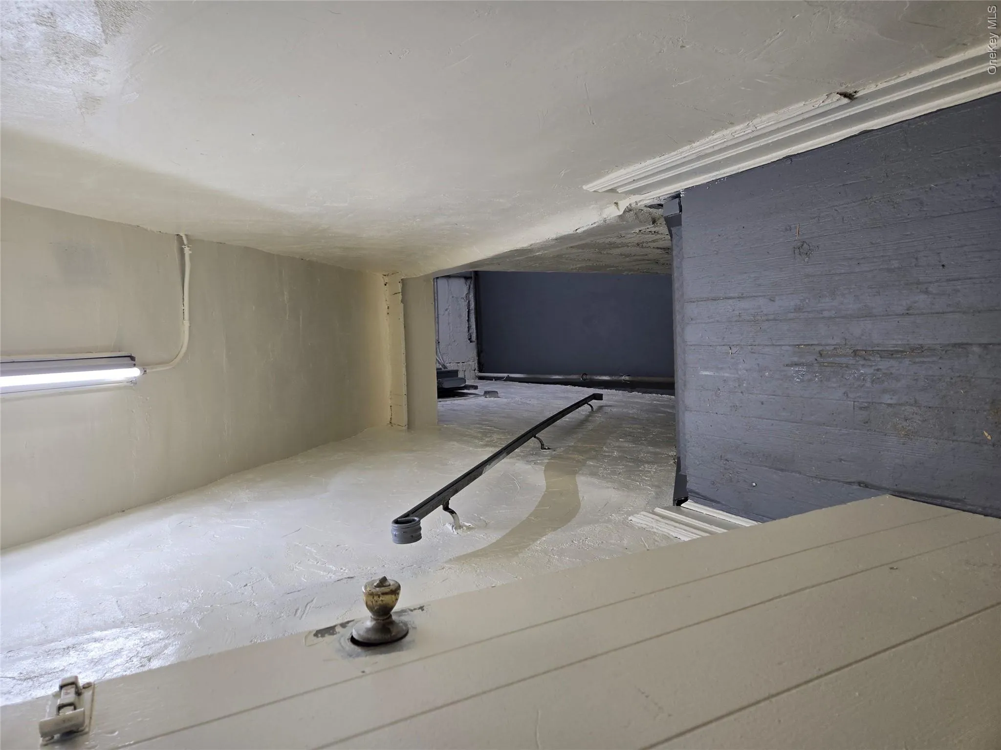 Stairs to the basement. Stairs to the basement.