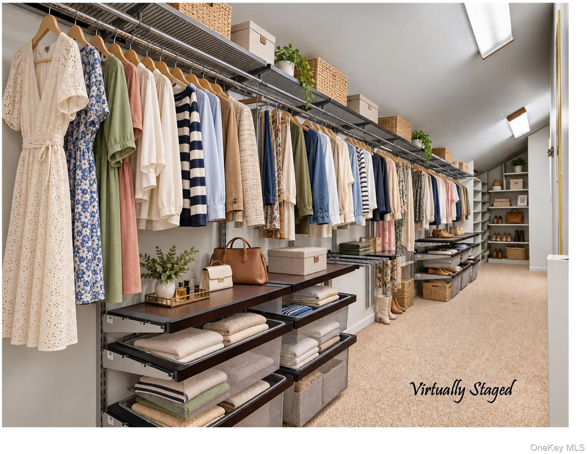 The second floor closet is amazing... it spans the entire width of the house! The second floor closet is amazing... it spans the entire width of the house!