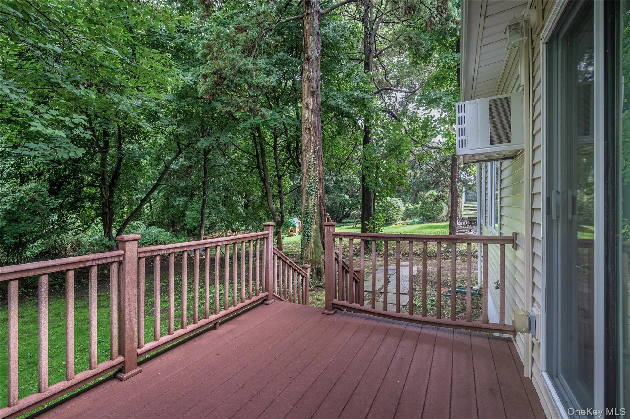 There's easy access to the deck through the SGD in the dinette. There's easy access to the deck through the SGD in the dinette.