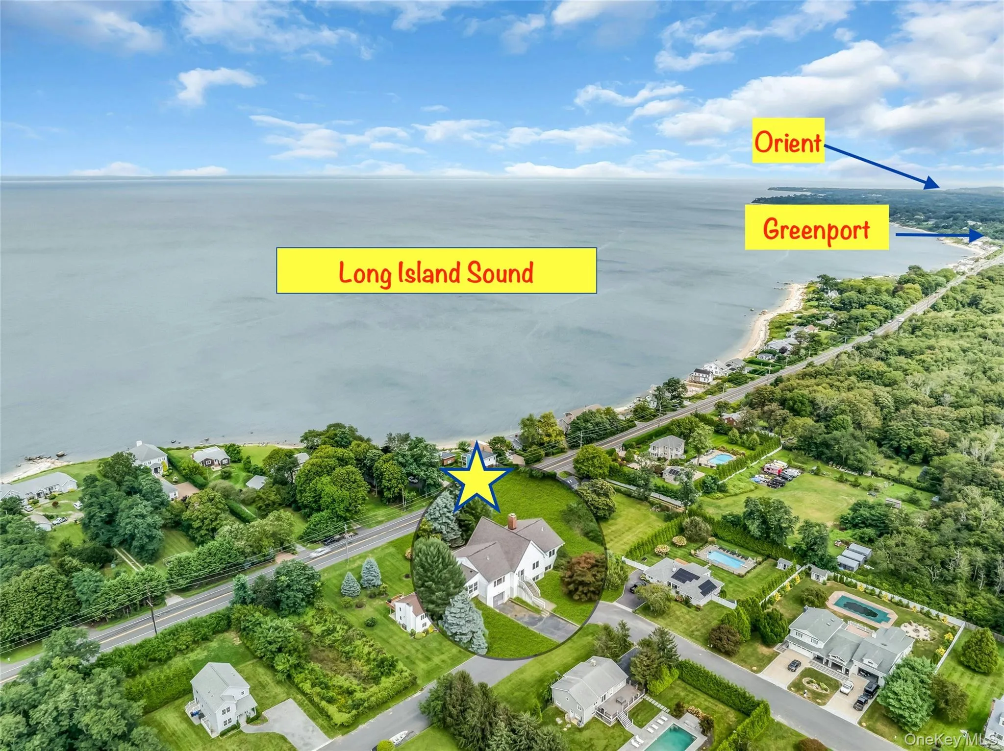 Digitally edited to include proximity to Historic Greenport Village & Orient Digitally edited to include proximity to Historic Greenport Village & Orient