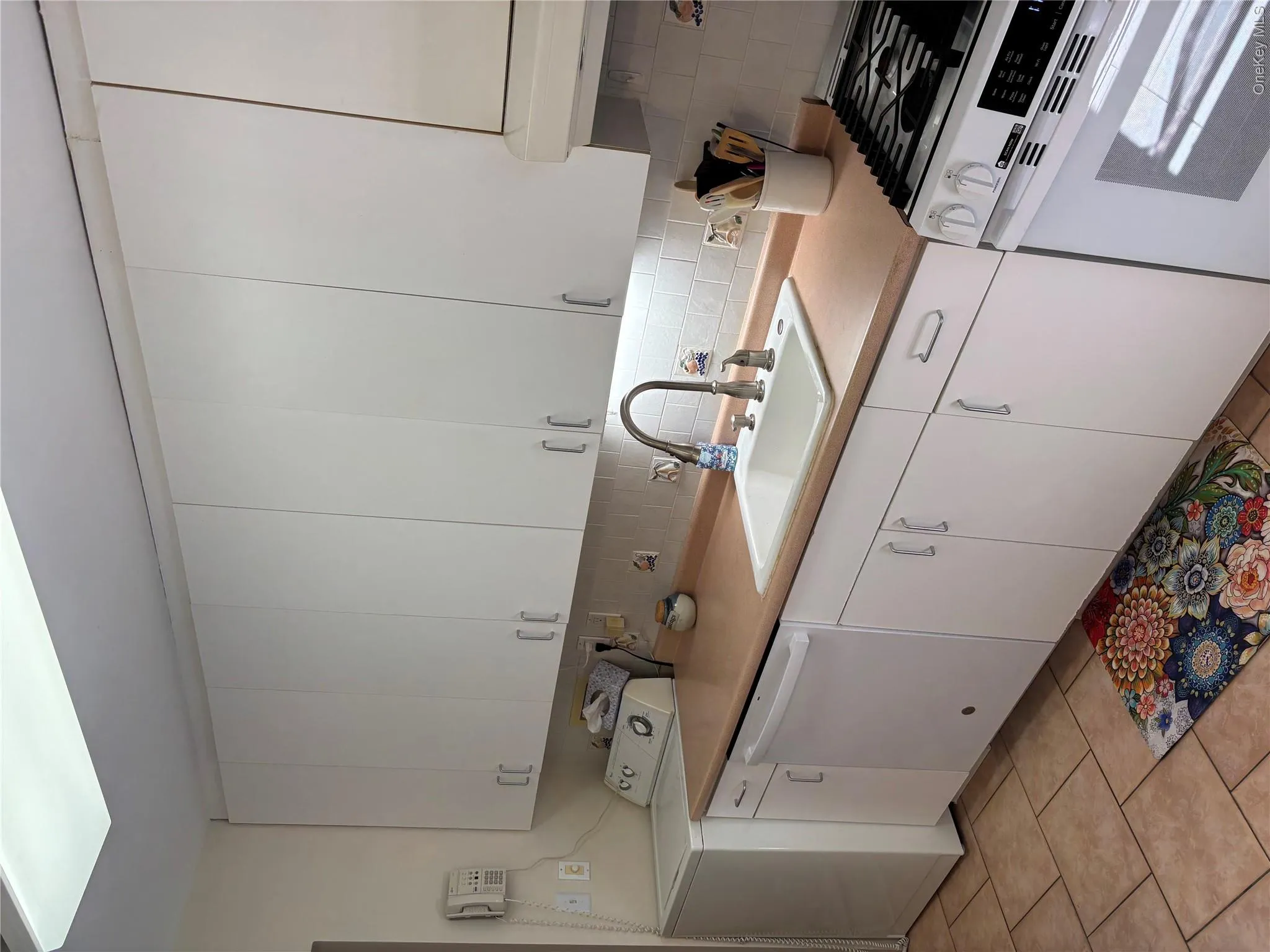 Washing machine in kitchen Washing machine in kitchen