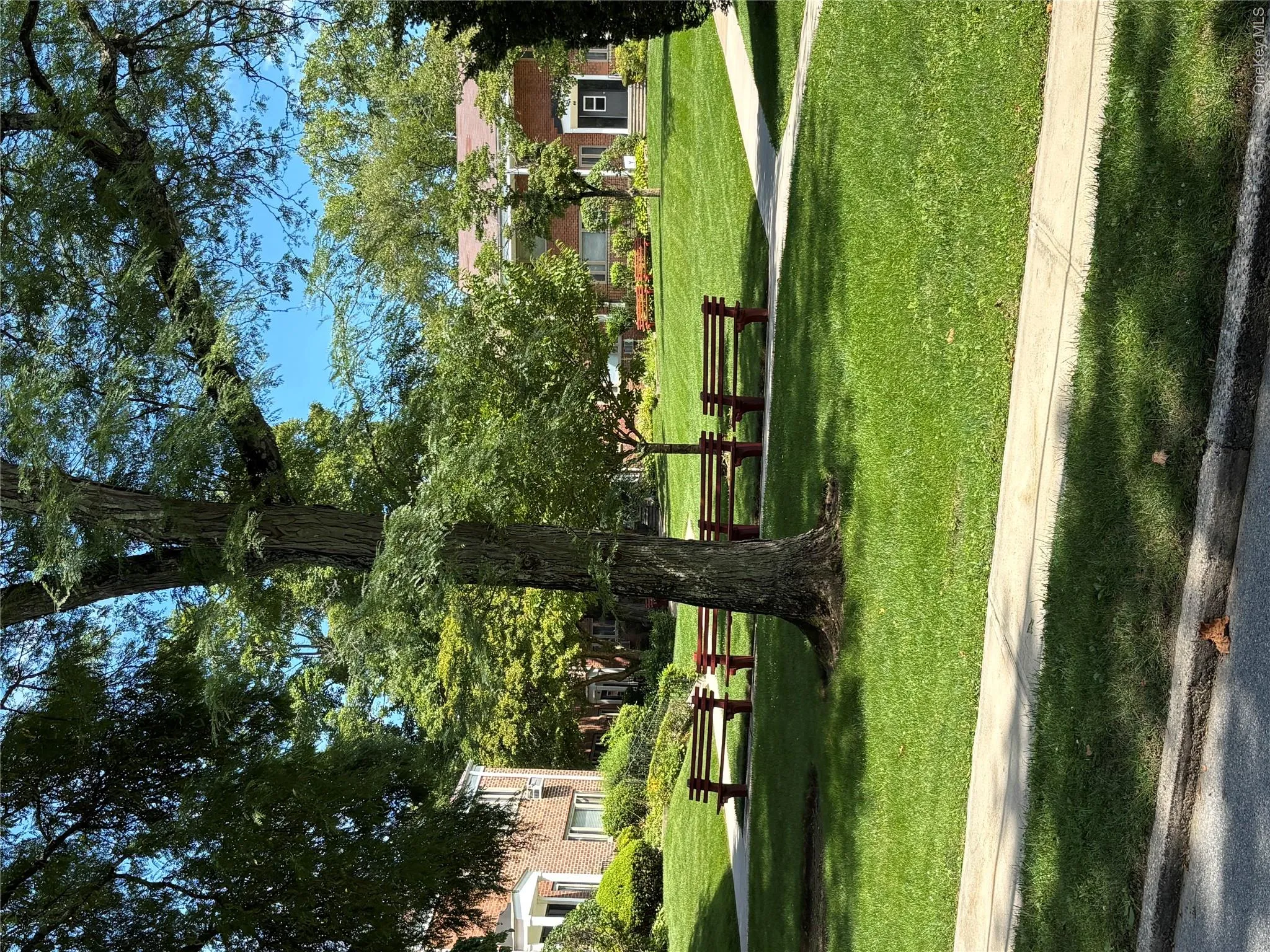 Park setting leading to unit Park setting leading to unit