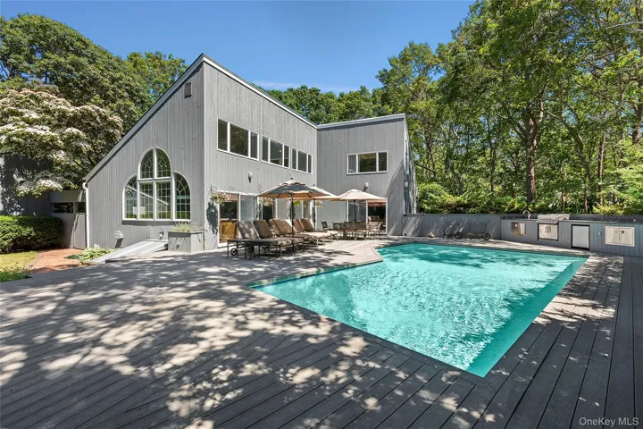 Welcome to Gorgeous gunite pool,  huge deck and outdoor kitchen is perfect for entertaining