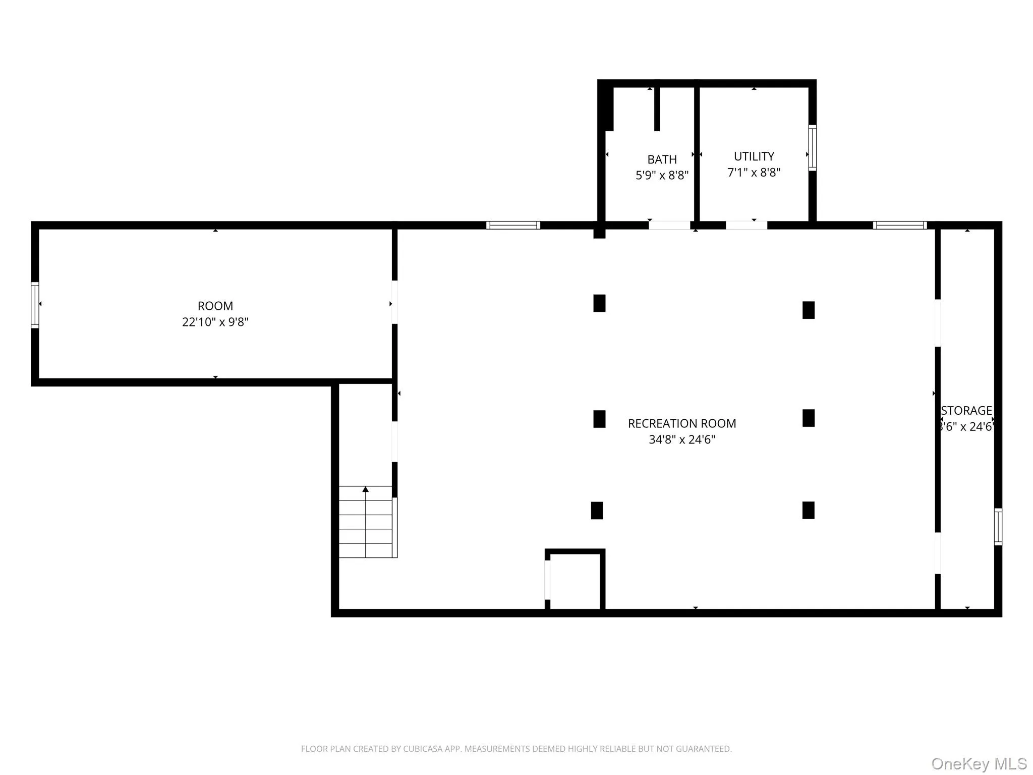 Floor plan basement Floor plan basement