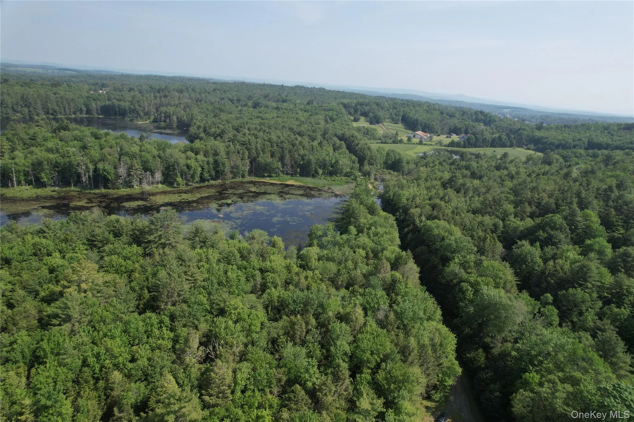 View of property location featuring a heavily wooded area and a large body of water View of property location featuring a heavily wooded area and a large body of water