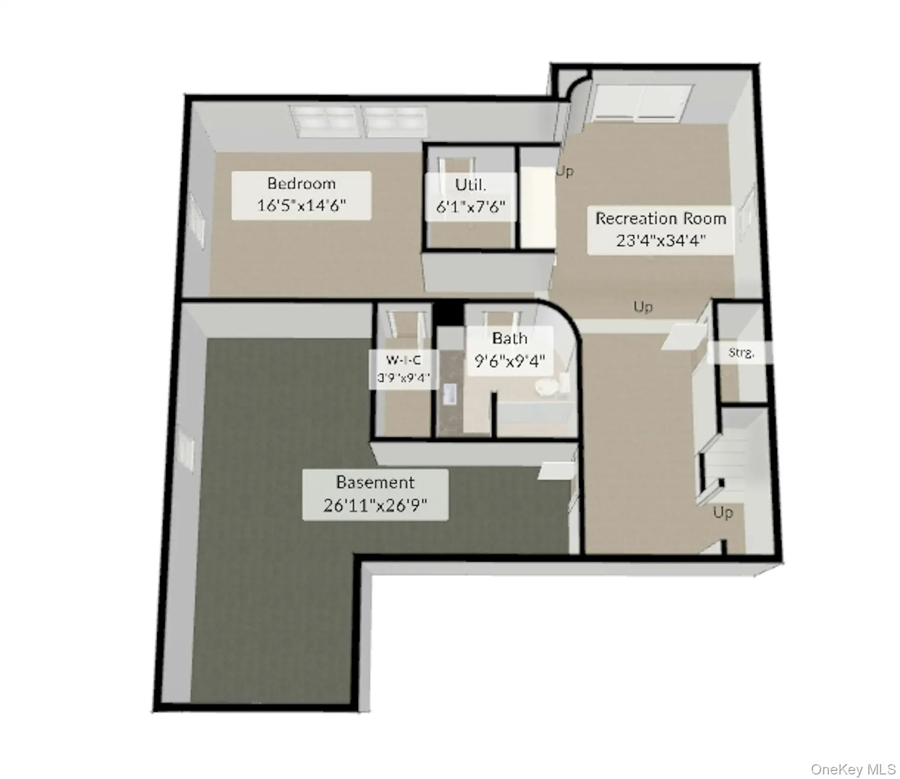 Lower Level Floor Plan Lower Level Floor Plan