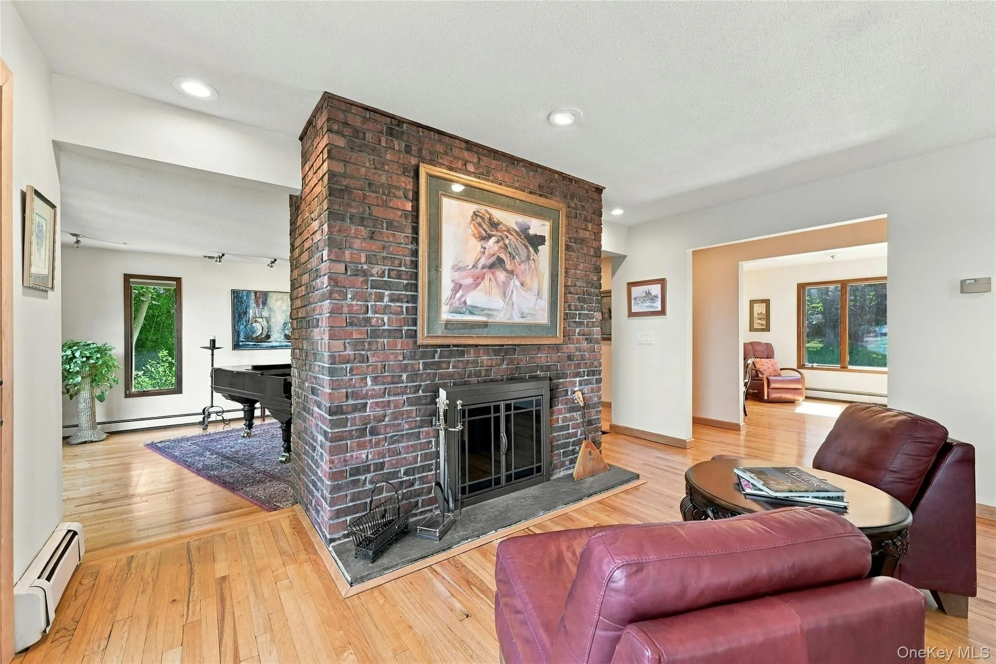 Formal Dining with Double Sided Fireplace Formal Dining with Double Sided Fireplace