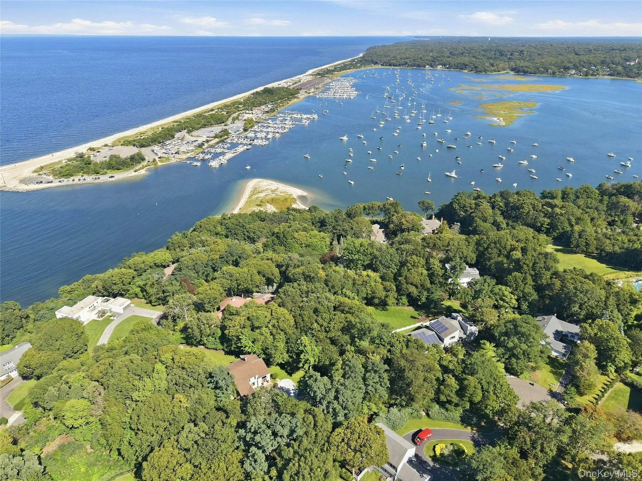 Aerial View facing Mount Sinai Harbor Aerial View facing Mount Sinai Harbor