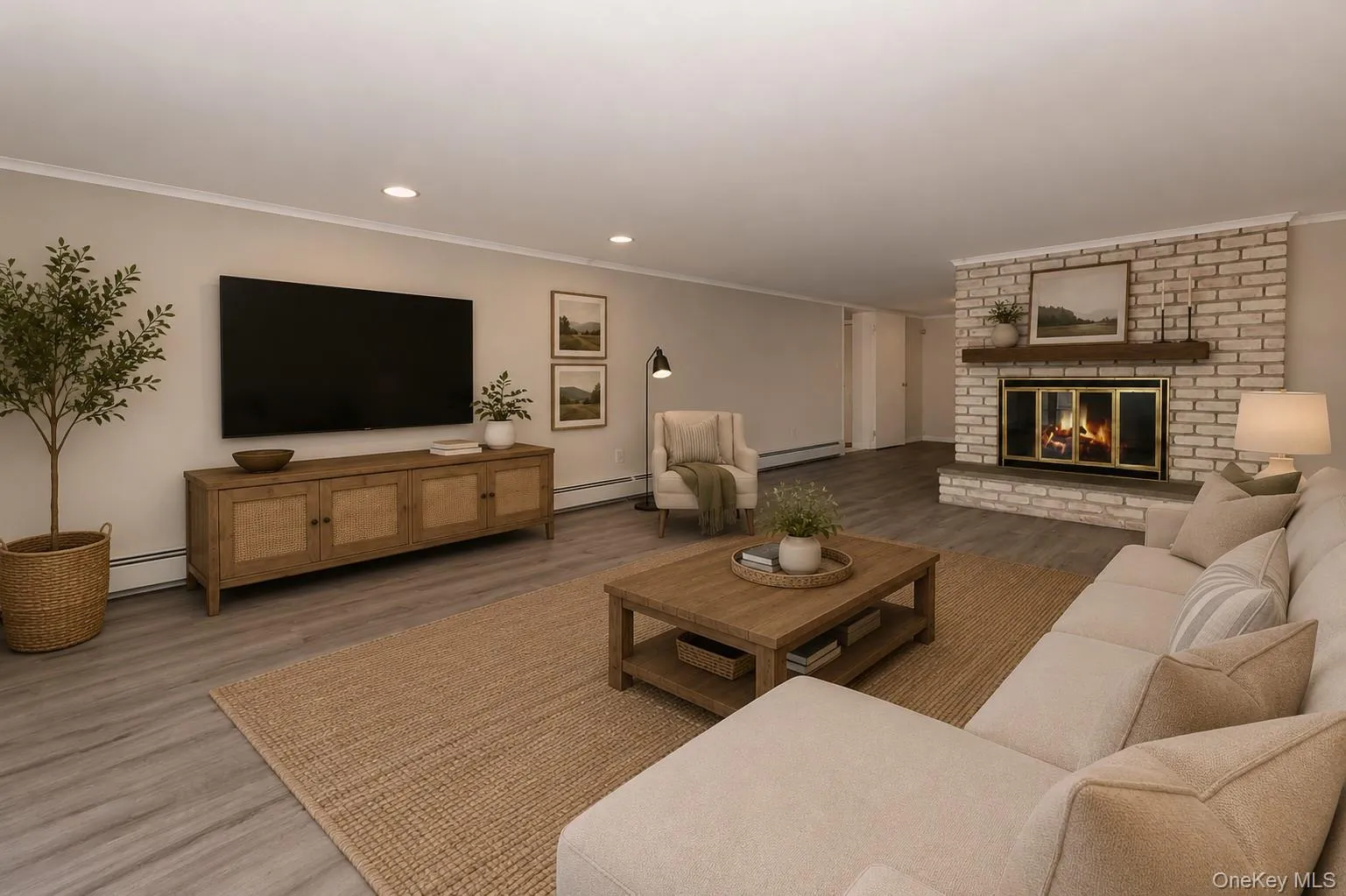 Virtually staged image. Furniture and décor have been digitally added for illustrative purposes only Virtually staged image. Furniture and décor have been digitally added for illustrative purposes only