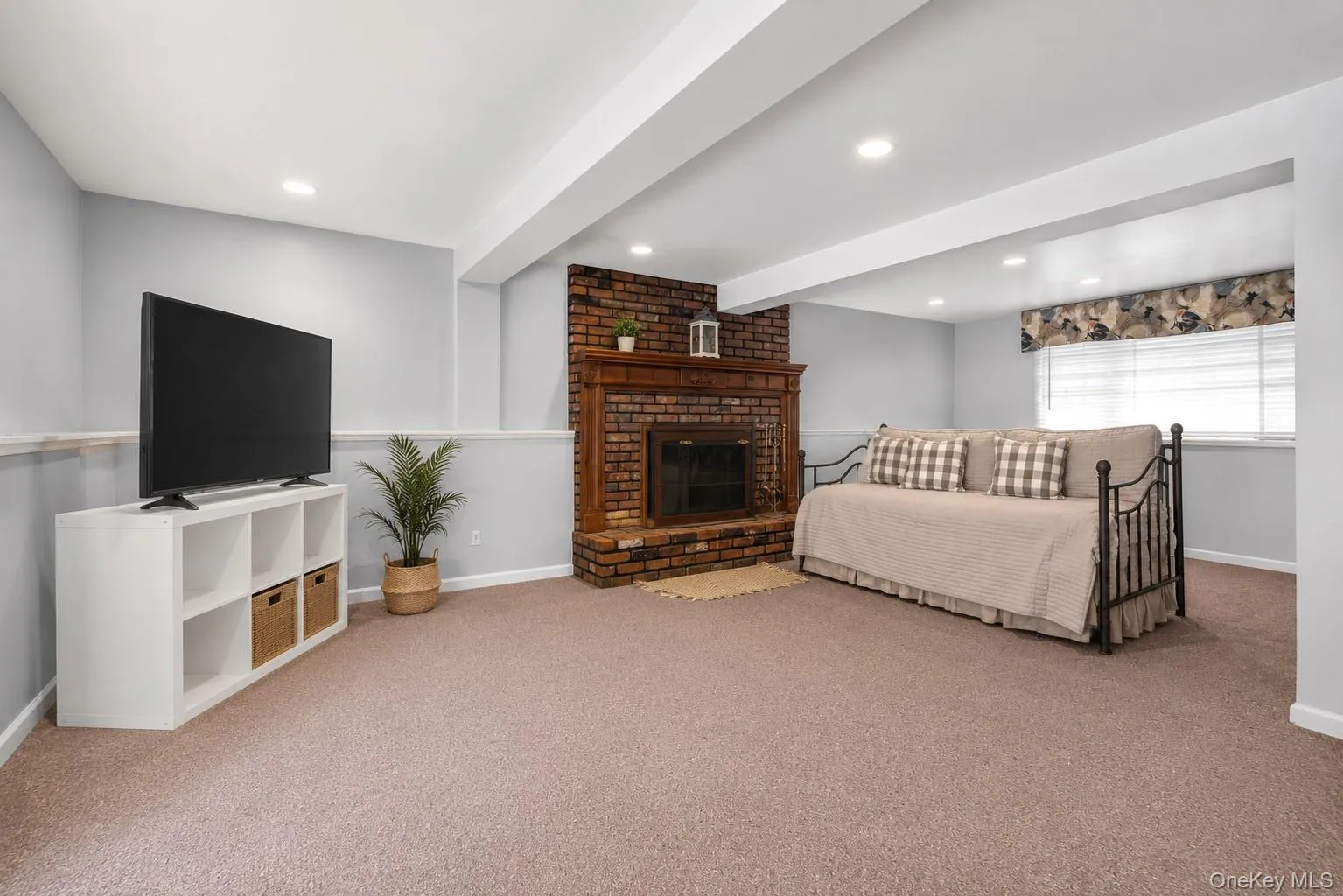 Virtually Staged Finished Basement Virtually Staged Finished Basement