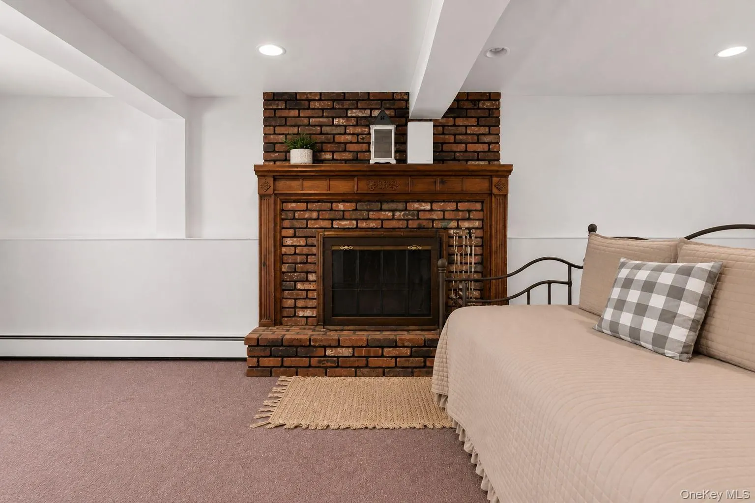 Virtually staged Fireplace. Virtually staged Fireplace.