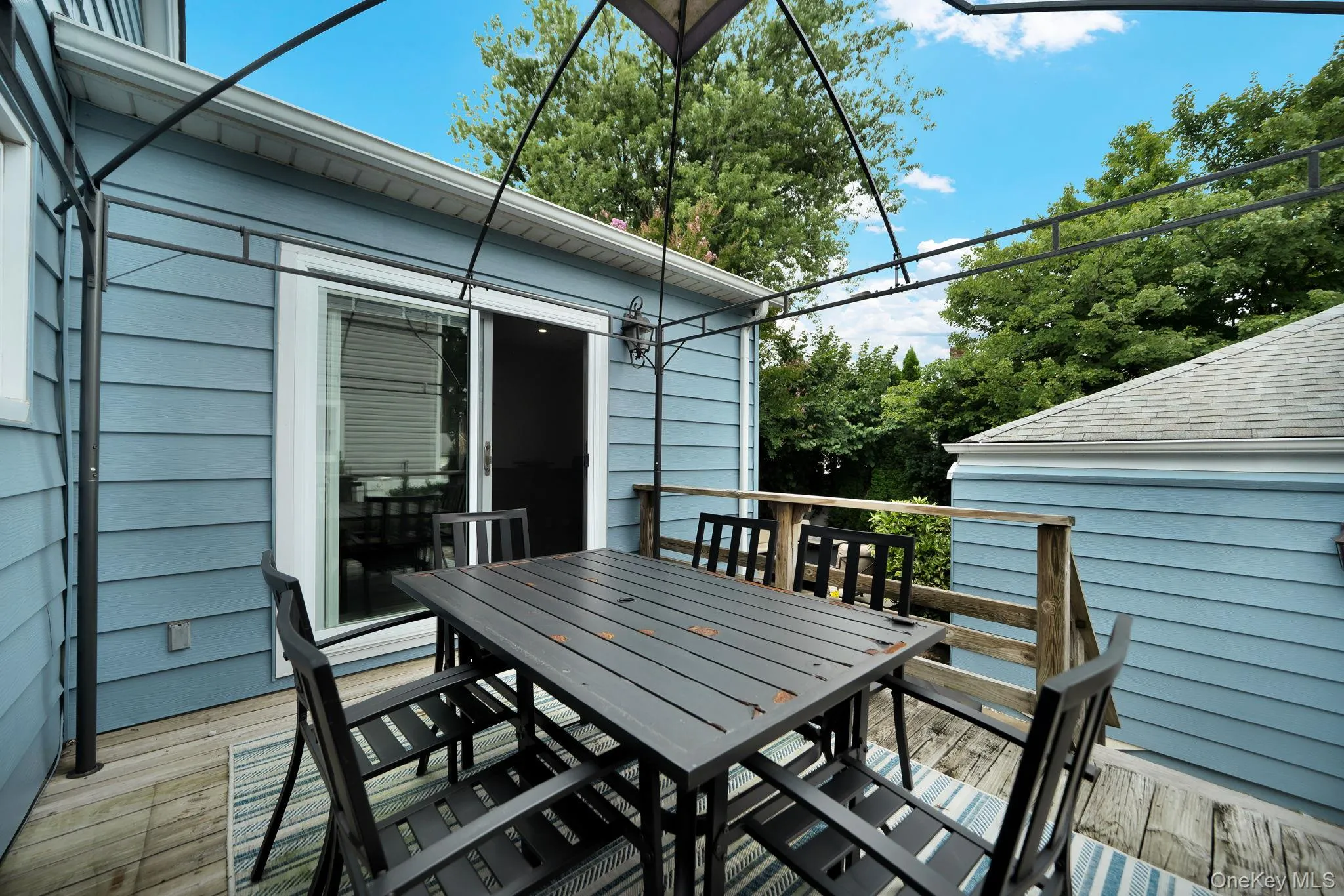 Deck and sliding doors Deck and sliding doors