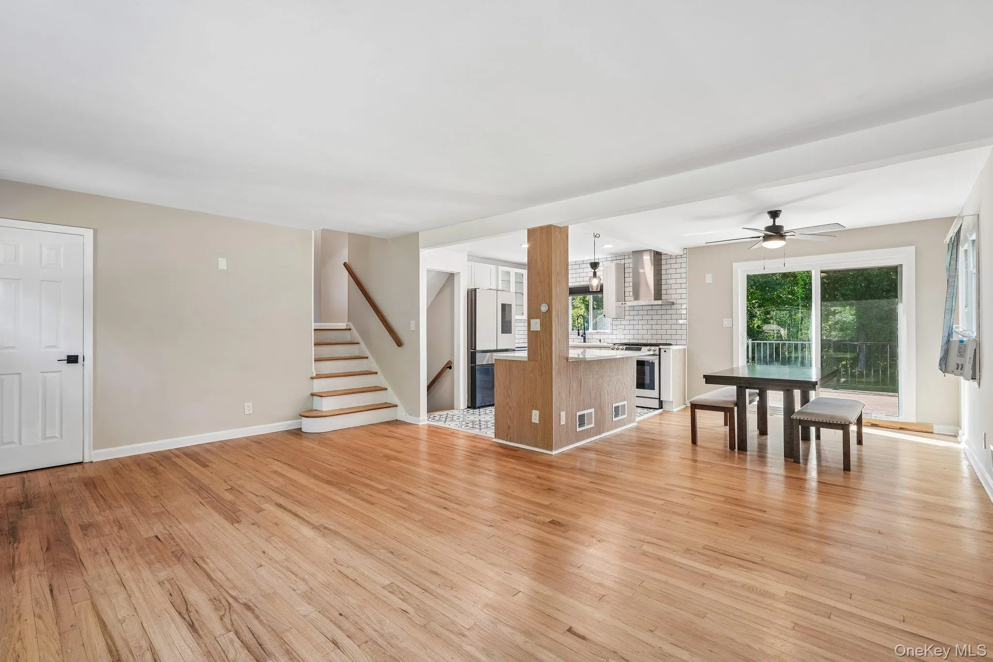 Open floor plan Open floor plan