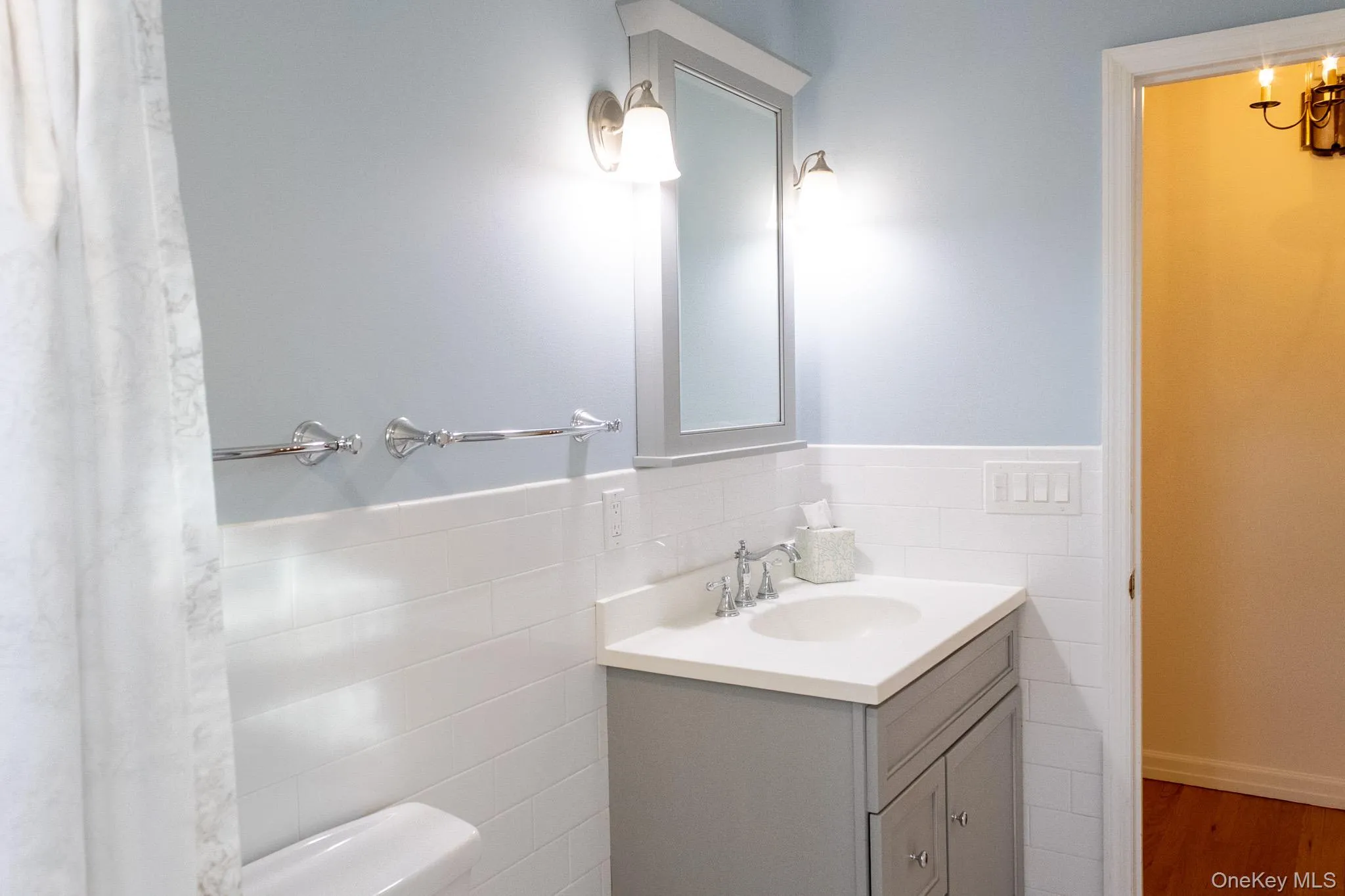 Updated Bathroom with Tiled floor and wall Walk-in shower Updated Bathroom with Tiled floor and wall Walk-in shower