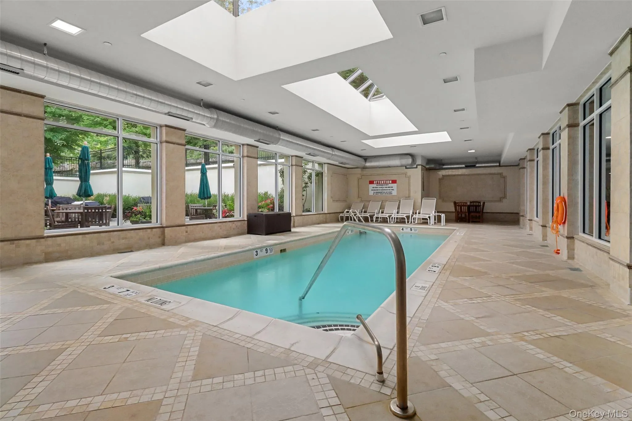 Inside pool Inside pool