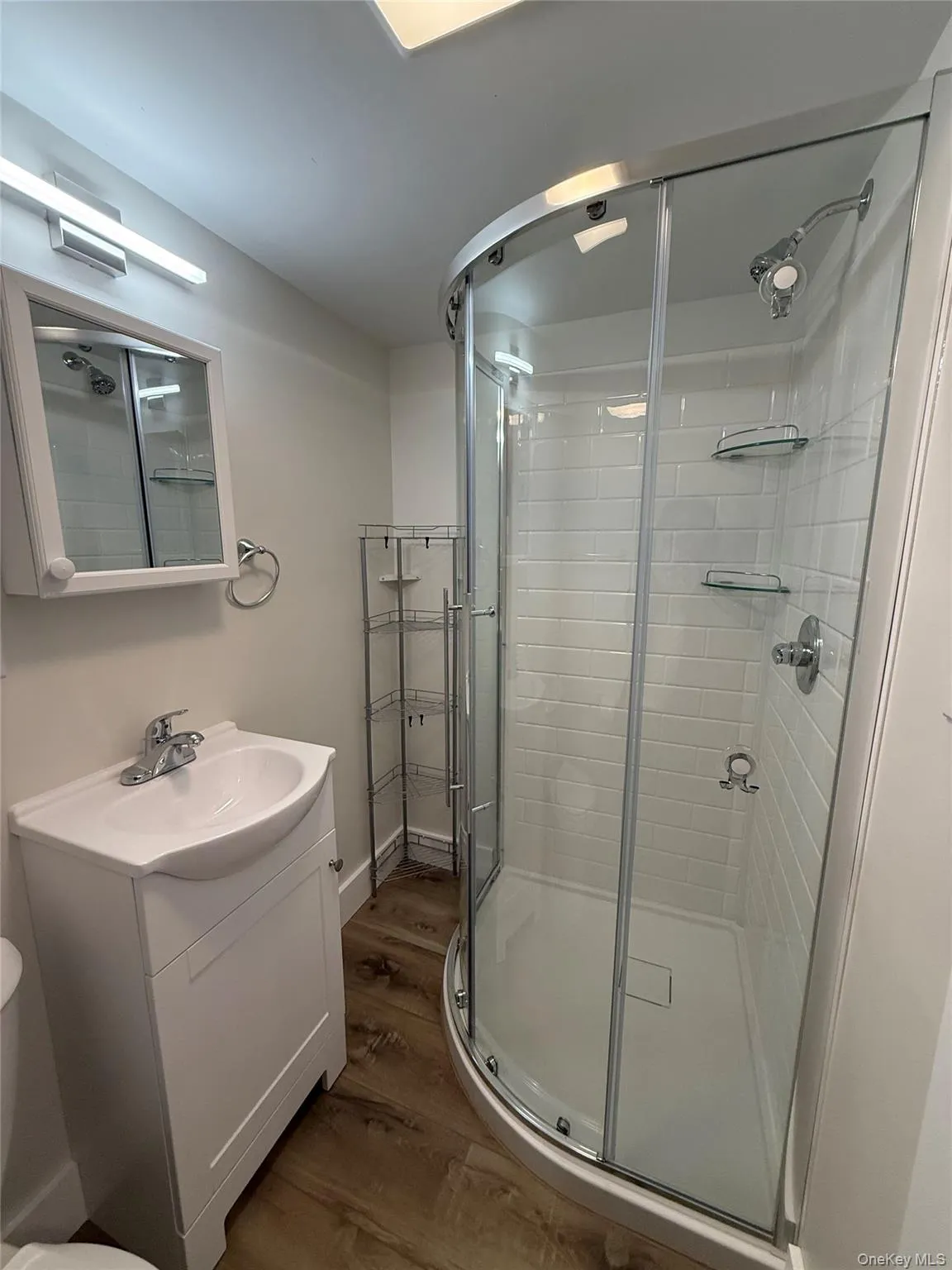 Full bathroom with shower Full bathroom with shower