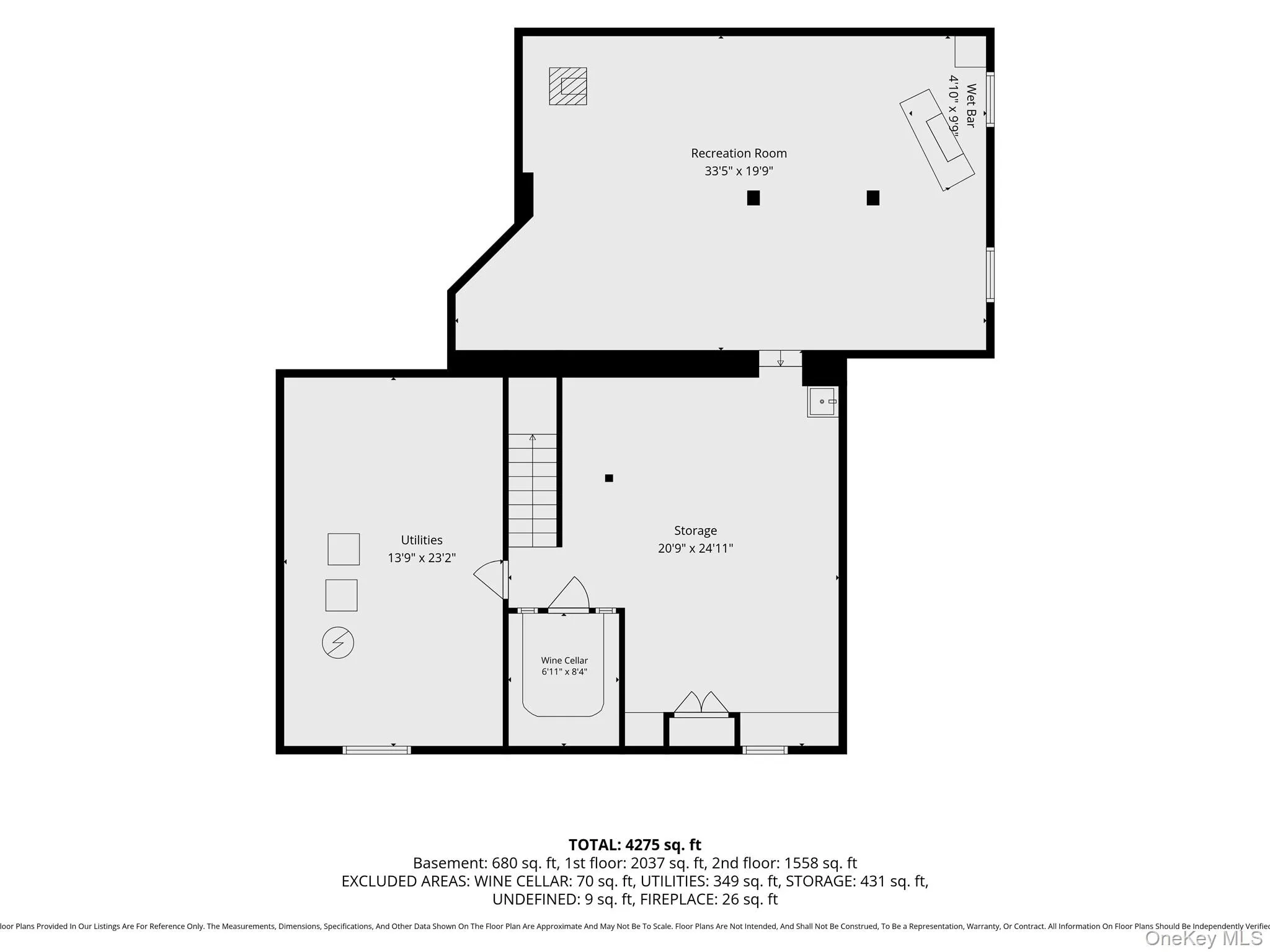 Lower Finished Level Lower Finished Level