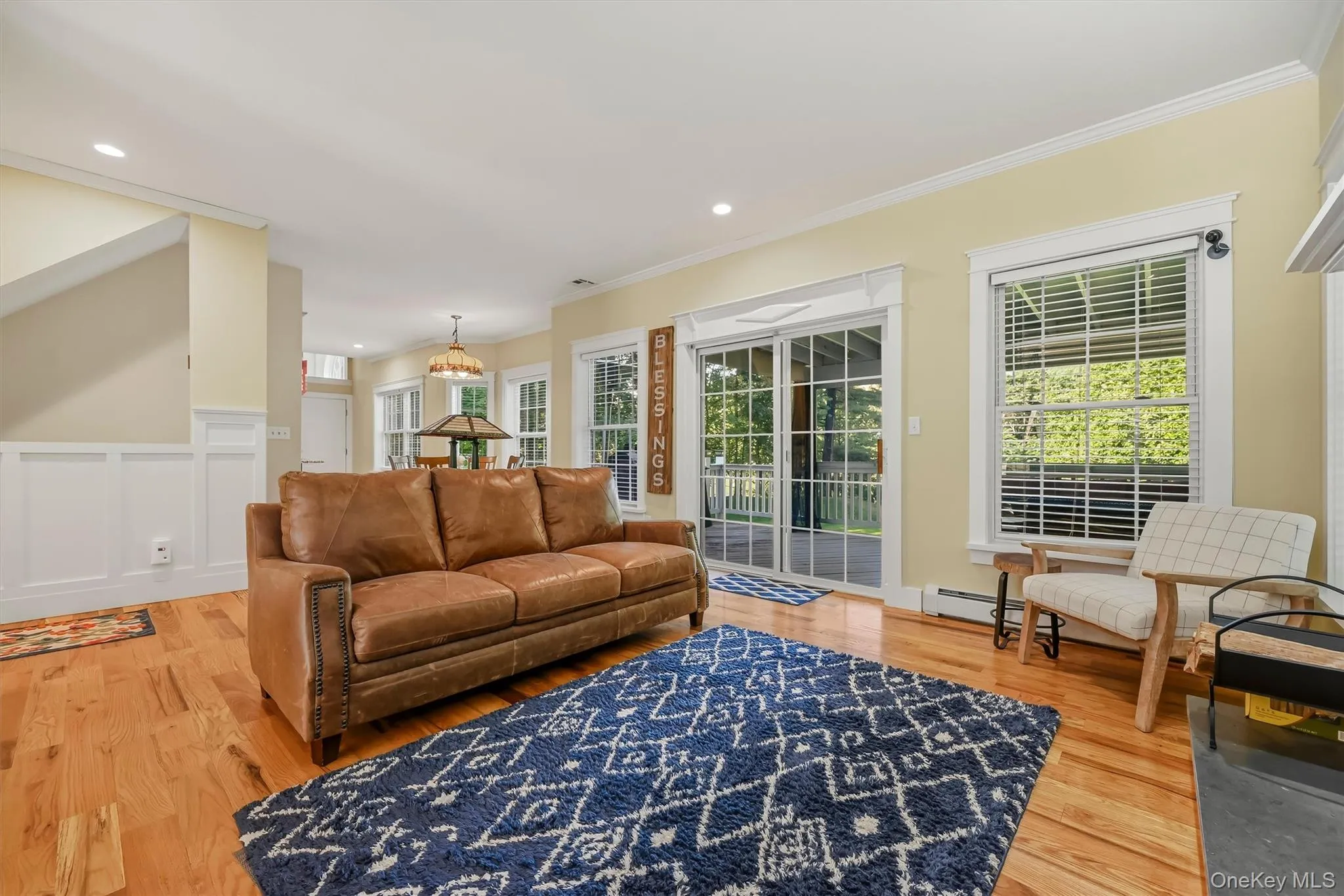 The open-concept design creates an effortless flow from family room to kitchen. The open-concept design creates an effortless flow from family room to kitchen.