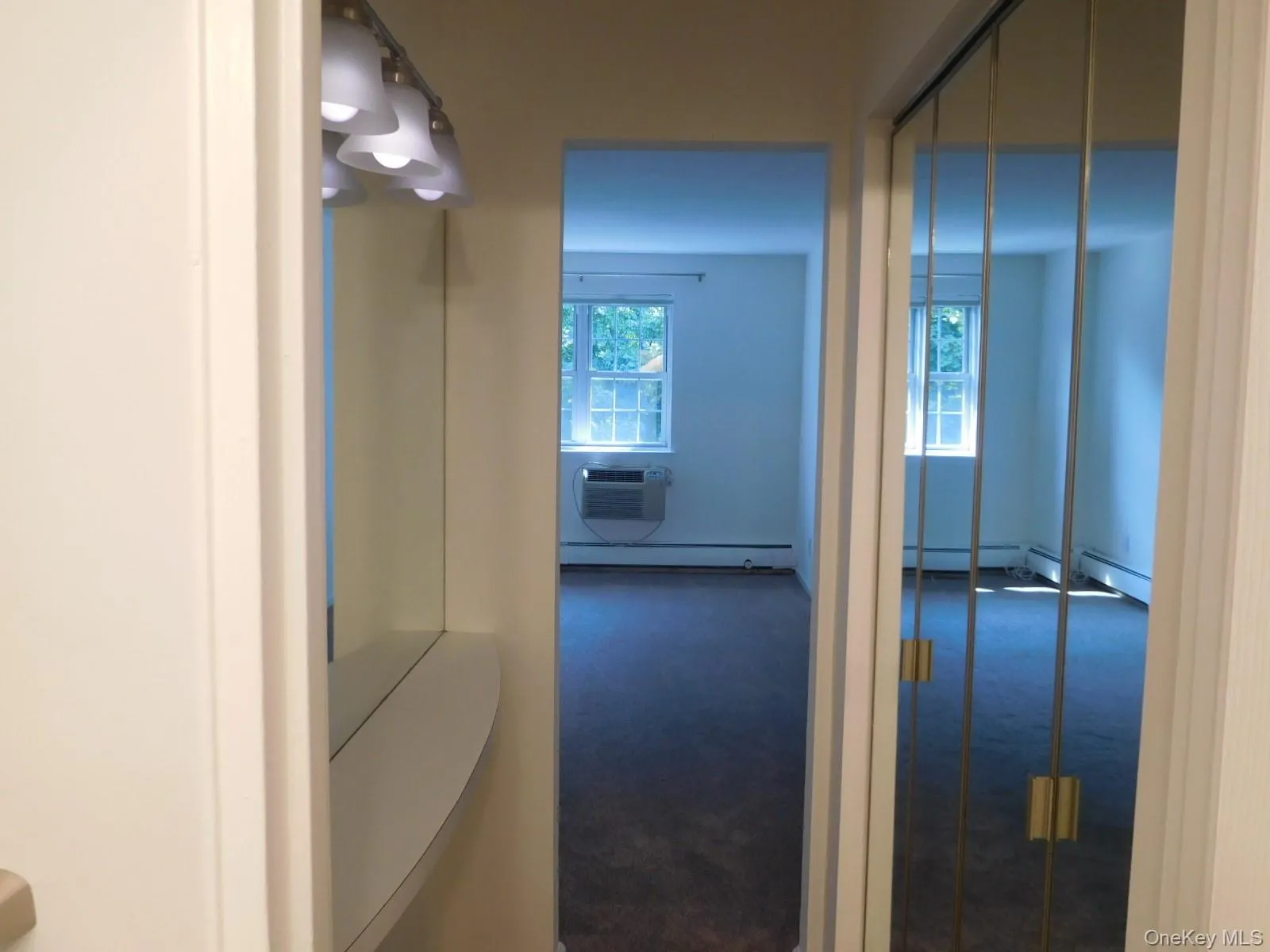 Walk thru to Bedroom from hall bathroom Walk thru to Bedroom from hall bathroom