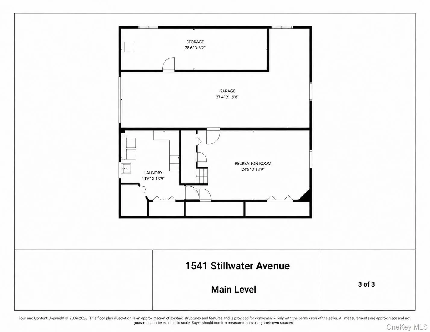 Basement, Media Room, Laundry and Garage level Basement, Media Room, Laundry and Garage level