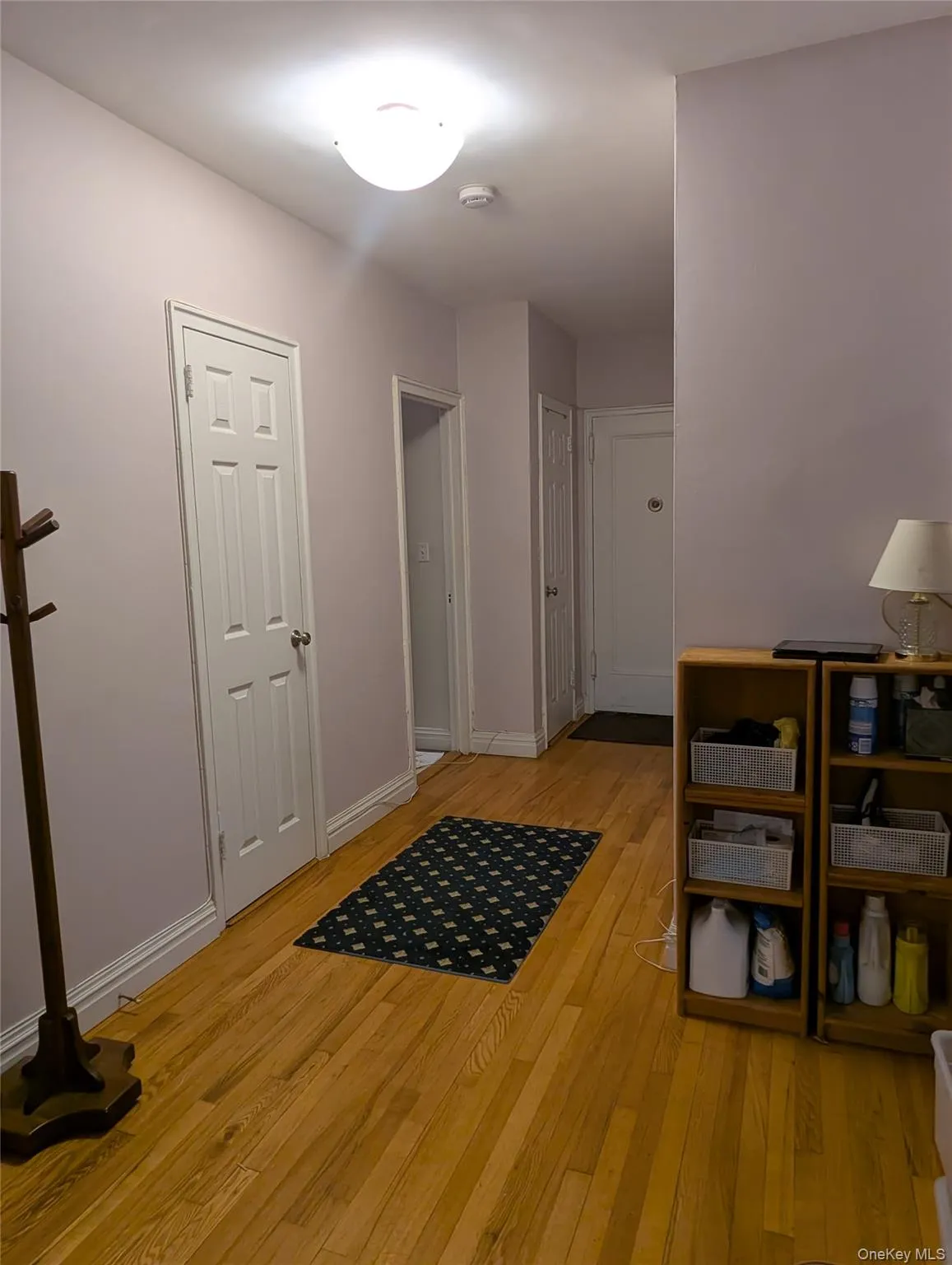 Large hallway with a coat closet and a linen closet. Perfect place for a desk! Approximately 18x7. Large hallway with a coat closet and a linen closet. Perfect place for a desk! Approximately 18x7.