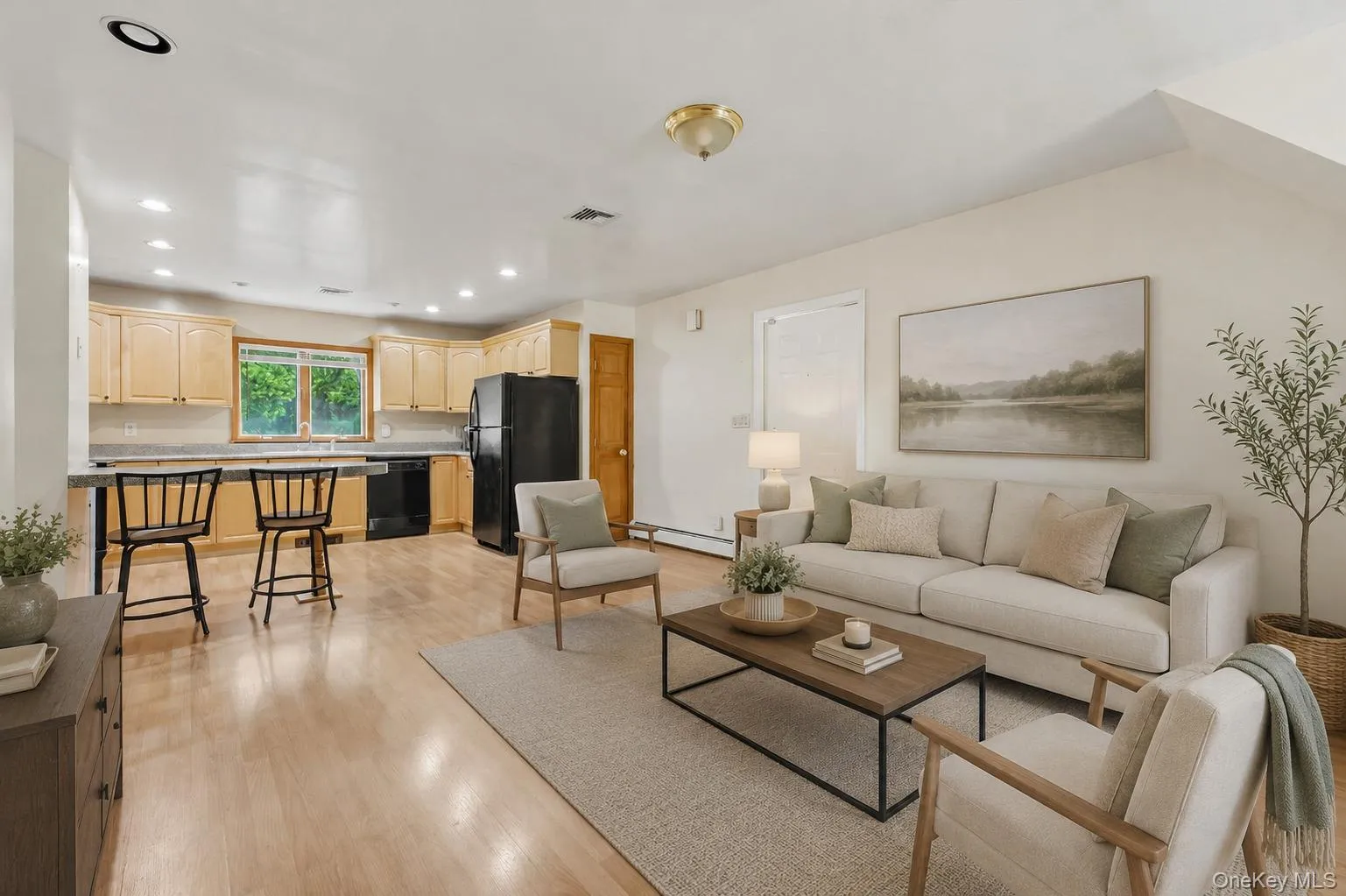 Virtually Staged Living Room Virtually Staged Living Room