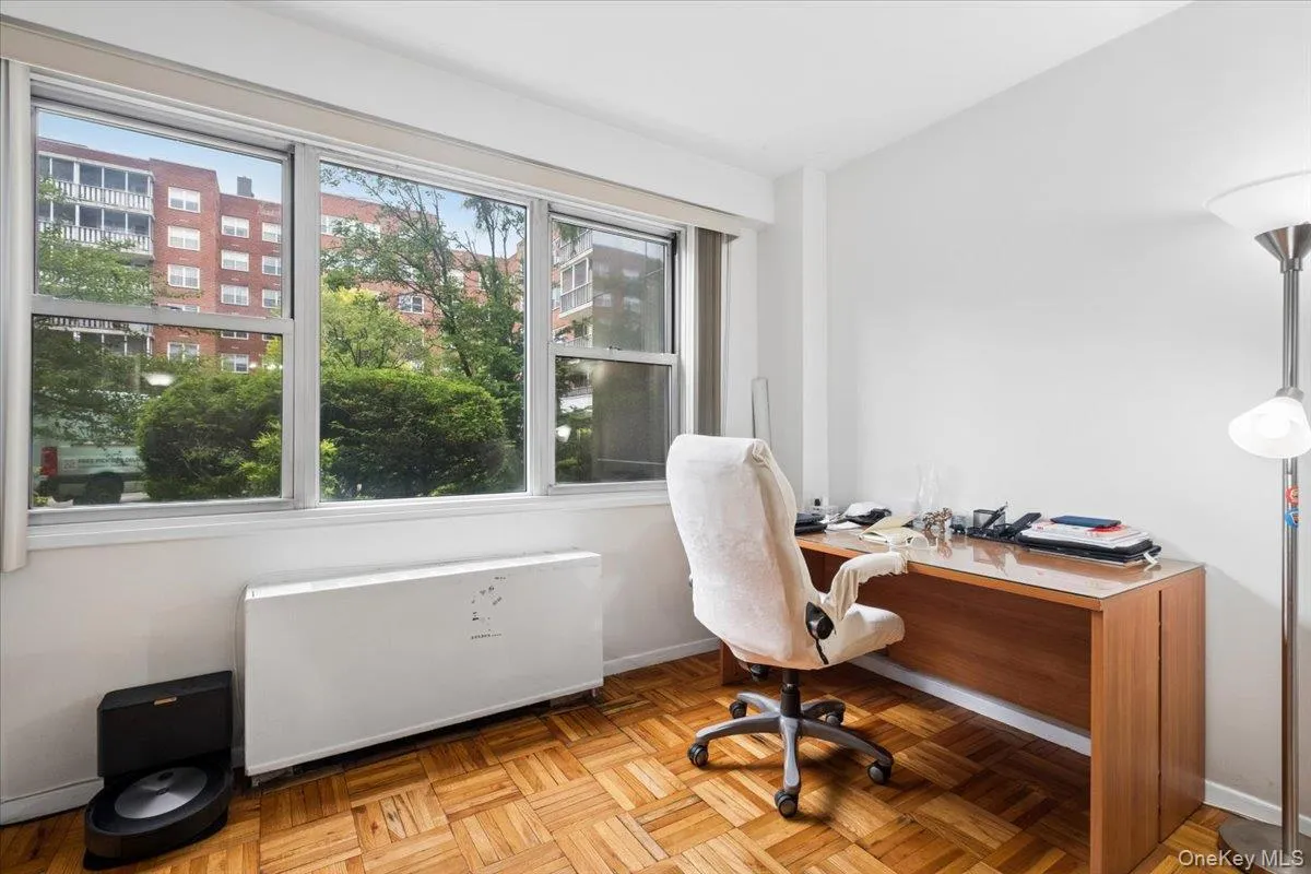 Large living/dining room also easily accommodates work-from-home space Large living/dining room also easily accommodates work-from-home space