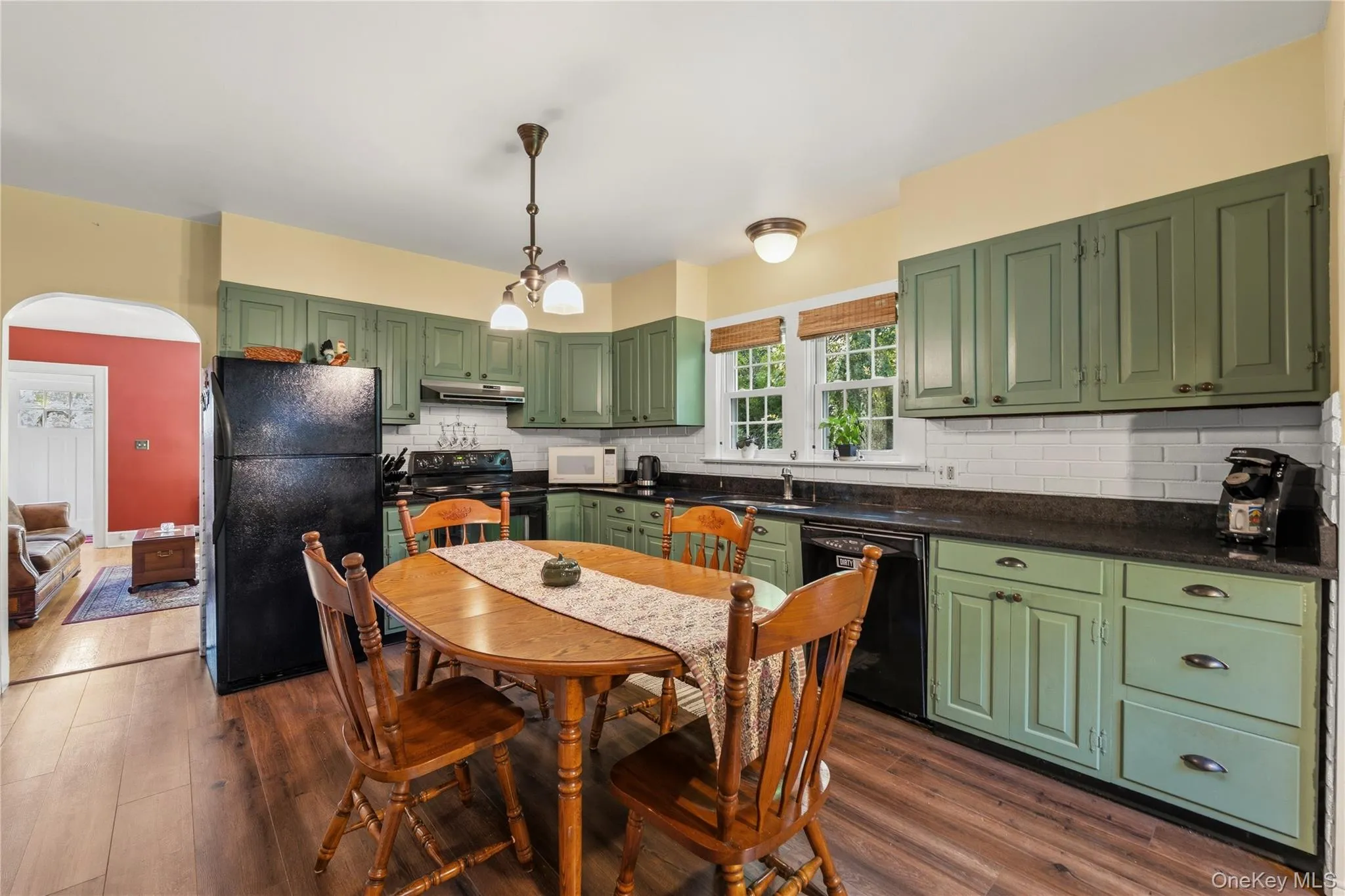 Kitchen with Granite counters Kitchen with Granite counters