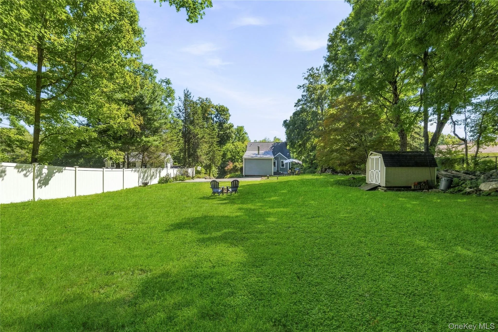 Yard and detached shed Yard and detached shed