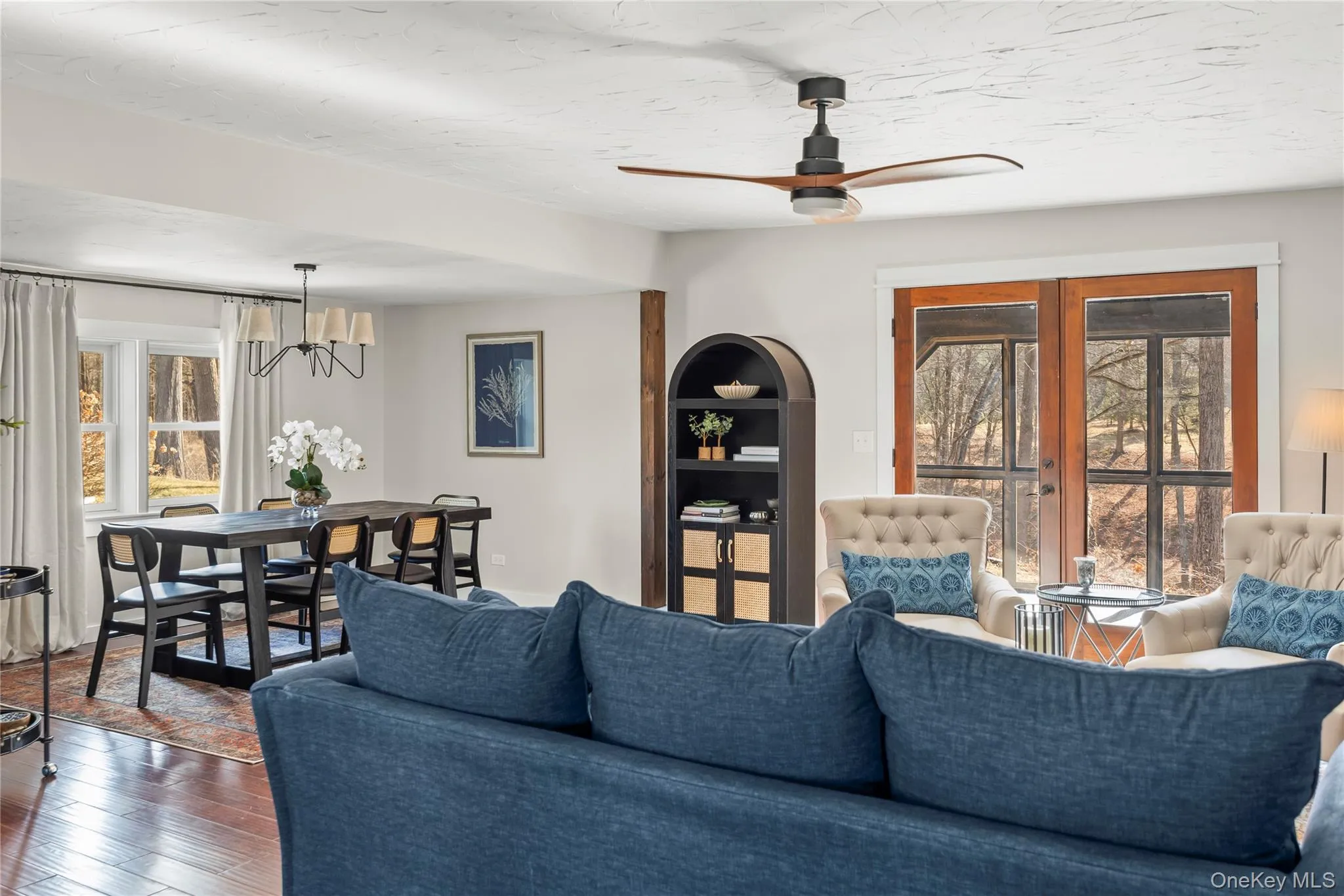 Open living & dining room Open living & dining room