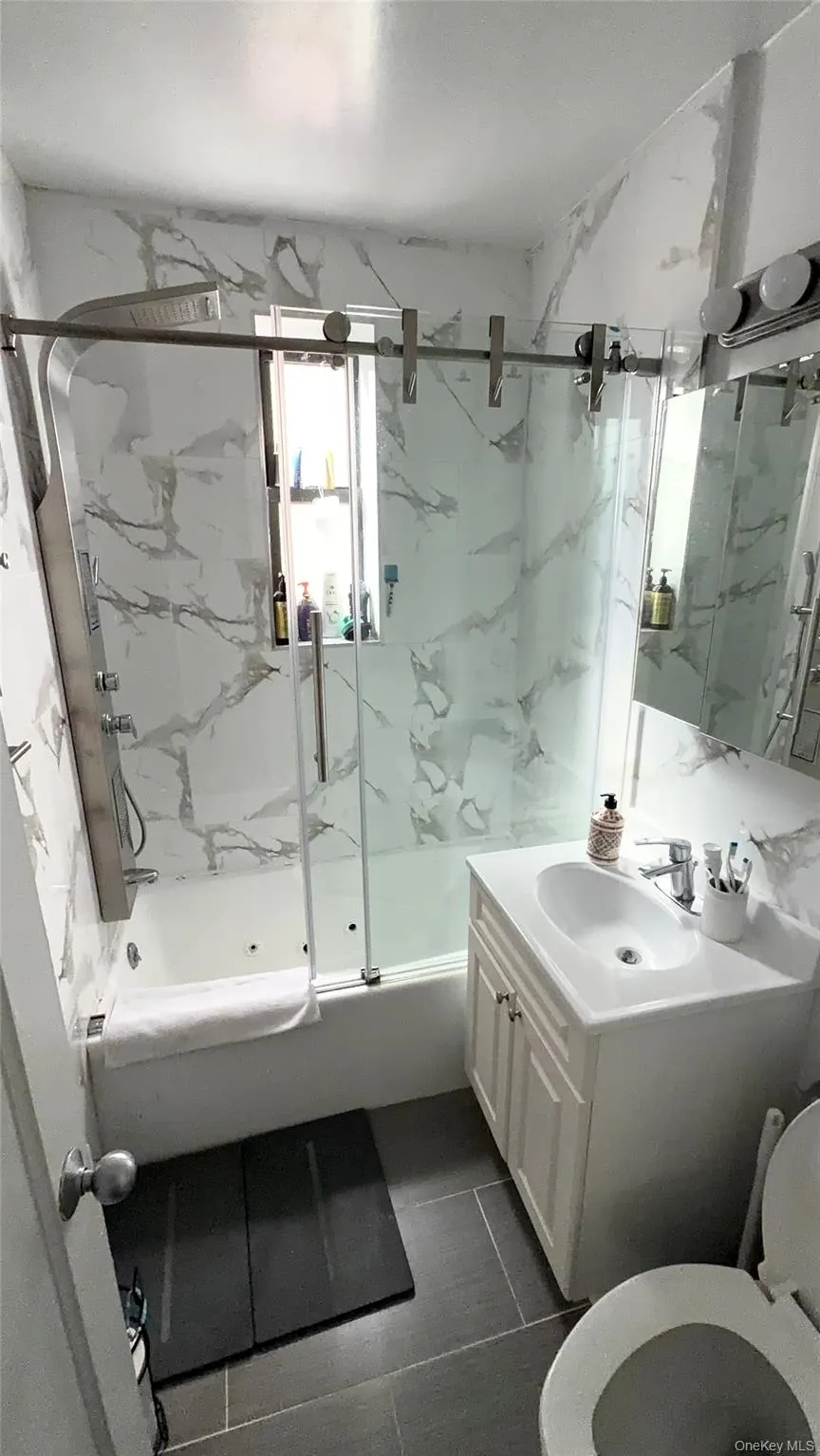 Renovated bathroom Renovated bathroom