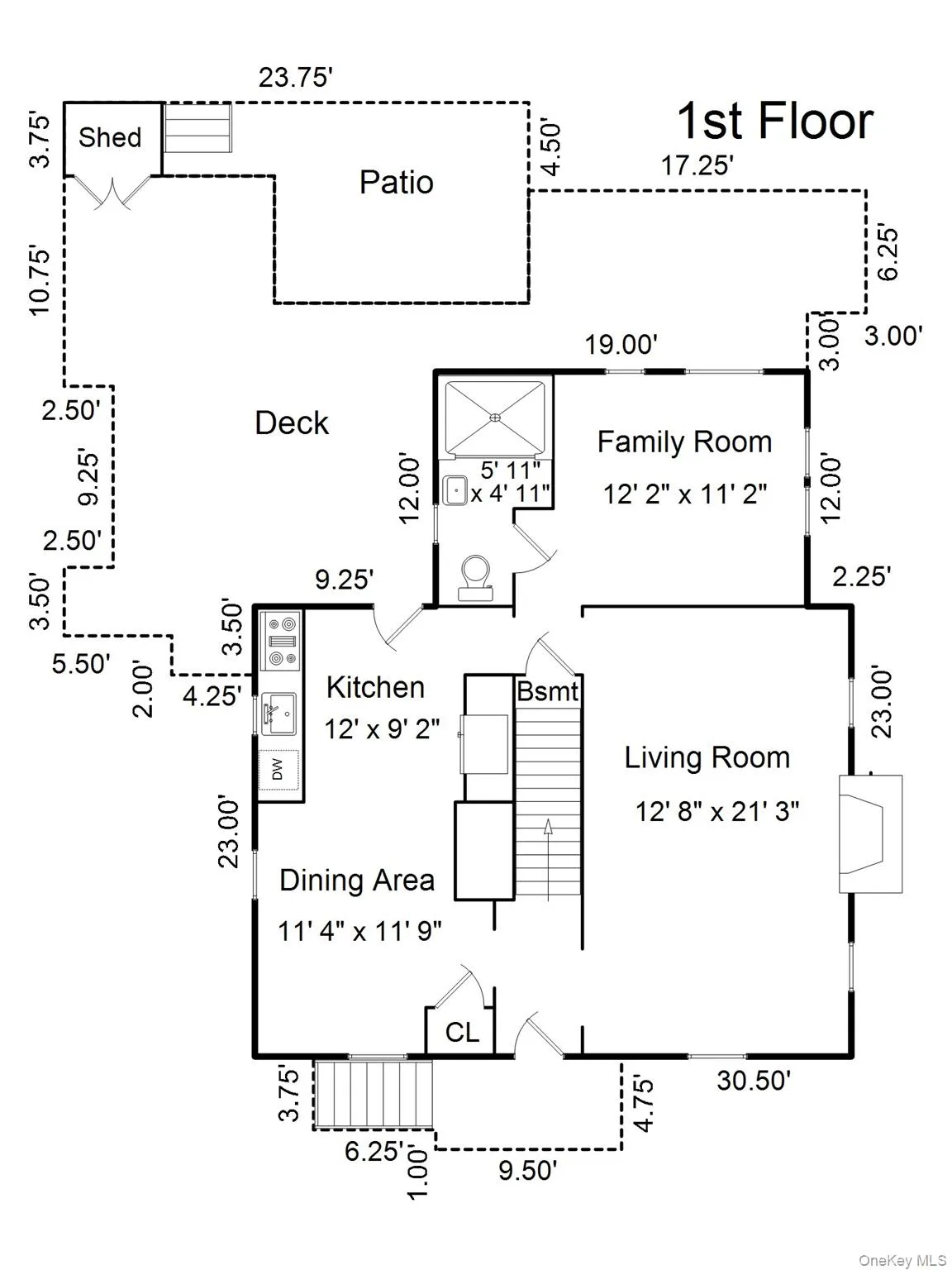 First floor plan First floor plan