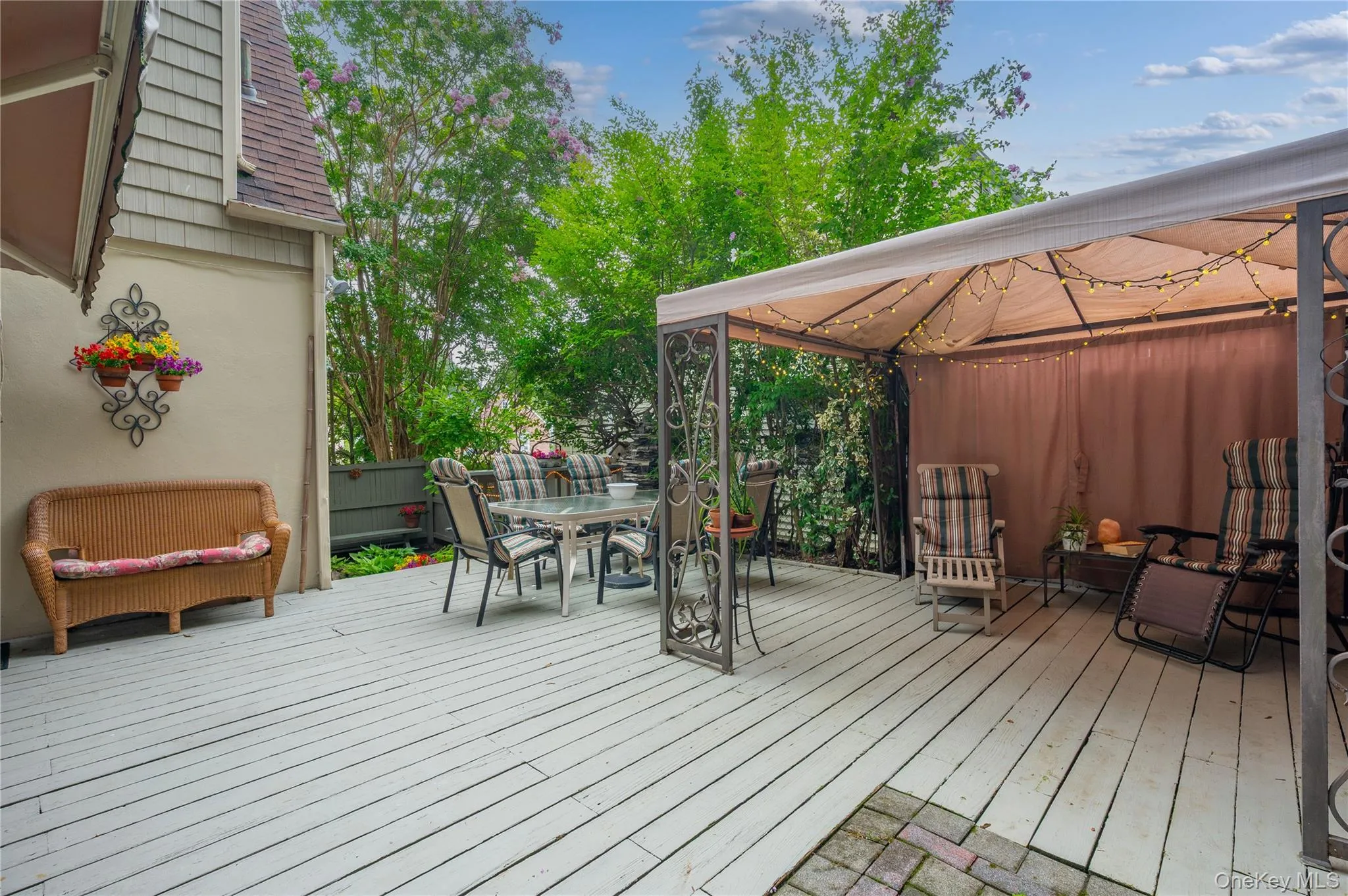 The gazebo is included in the sale The gazebo is included in the sale