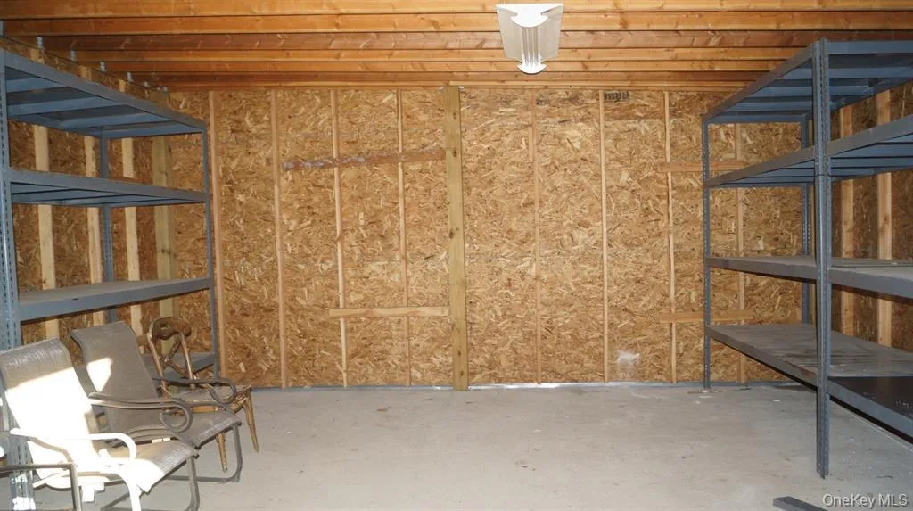 View of storage room View of storage room