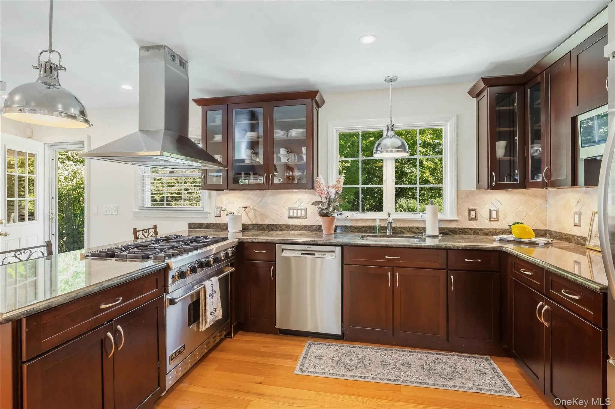 A kitchen that works beautifully from morning coffee to dinner. A kitchen that works beautifully from morning coffee to dinner.
