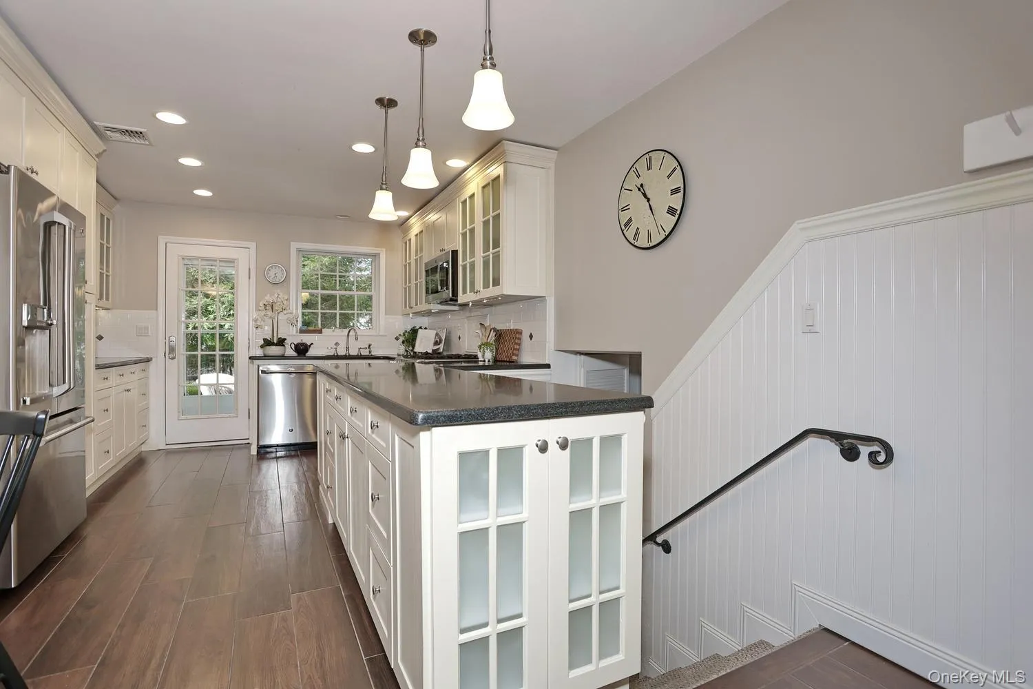 Stairs to laundry, Rec room and Hobby Room Stairs to laundry, Rec room and Hobby Room