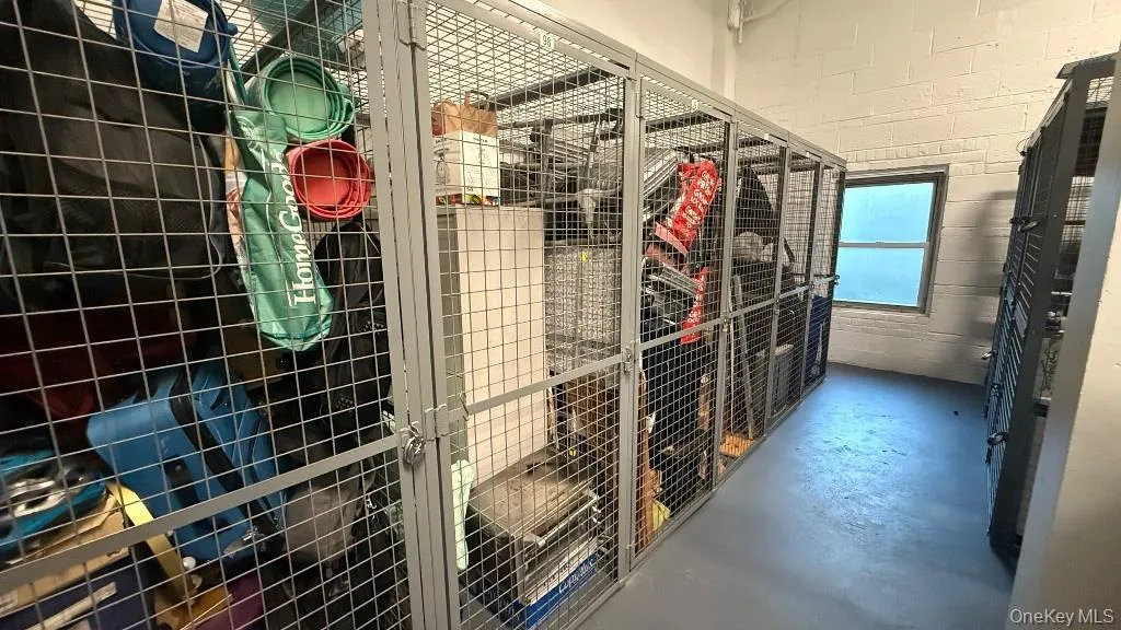 Paid building storage, may have a wait list. Paid building storage, may have a wait list.