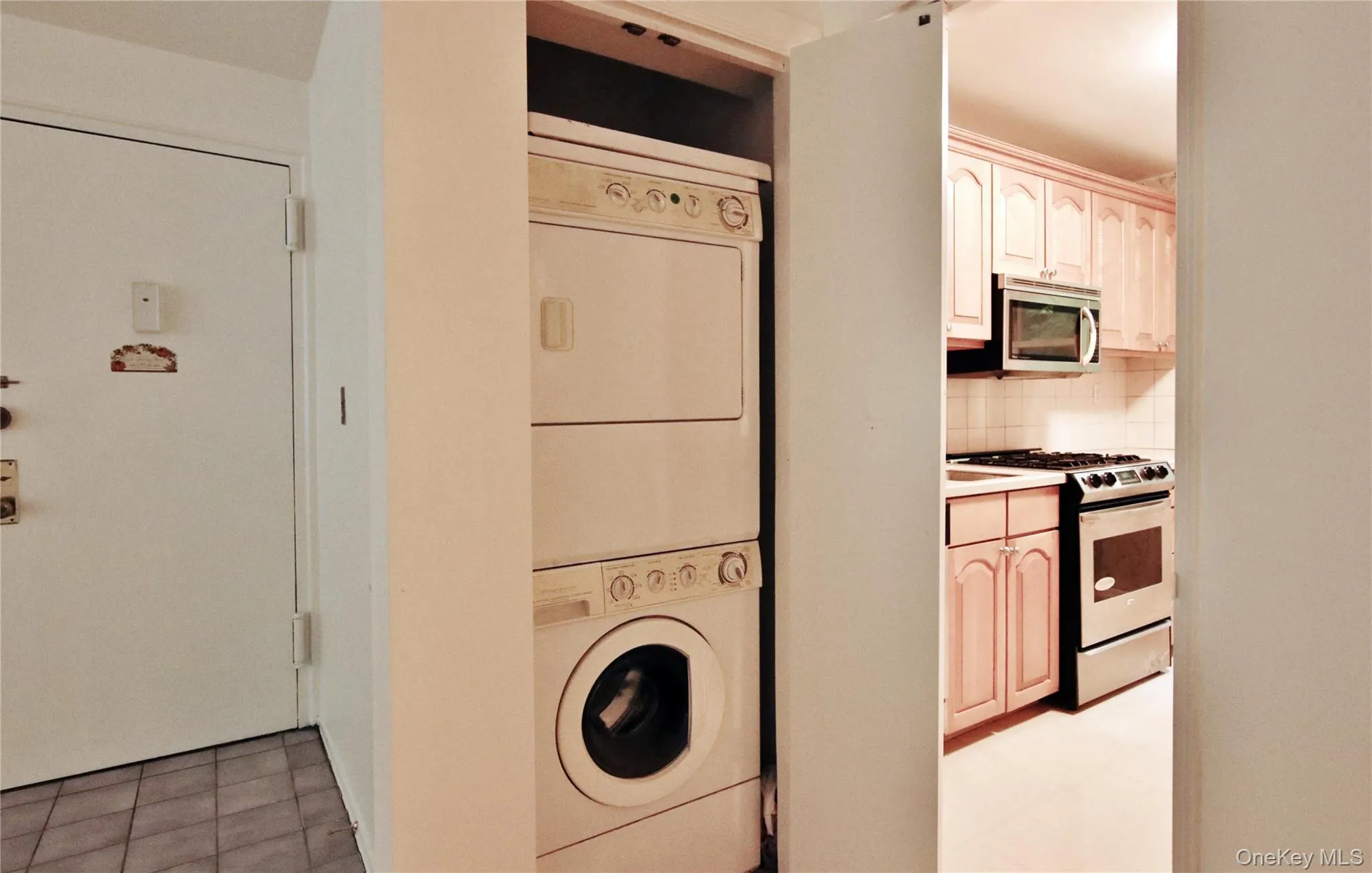 washer Dryer next to Kitchen washer Dryer next to Kitchen