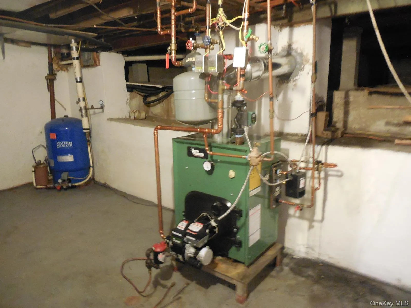 New furnace and water tank. New furnace and water tank.