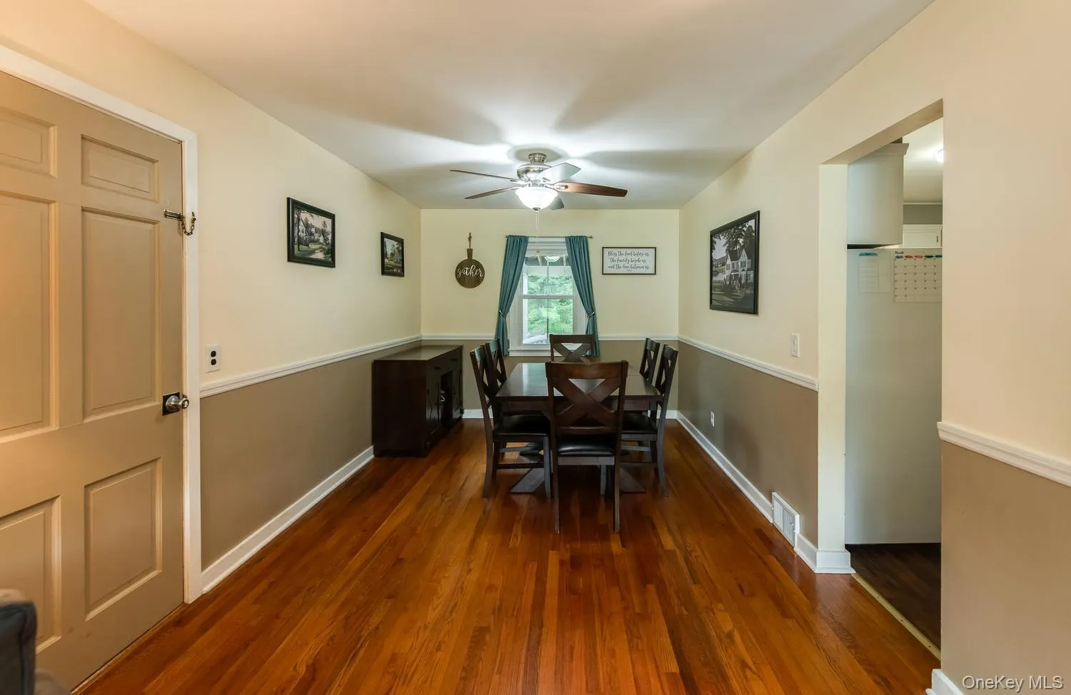 Dining area, door to garage Dining area, door to garage