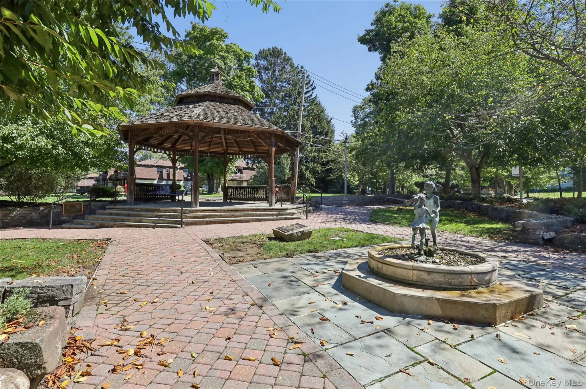 Town Park at entrance to Community Town Park at entrance to Community