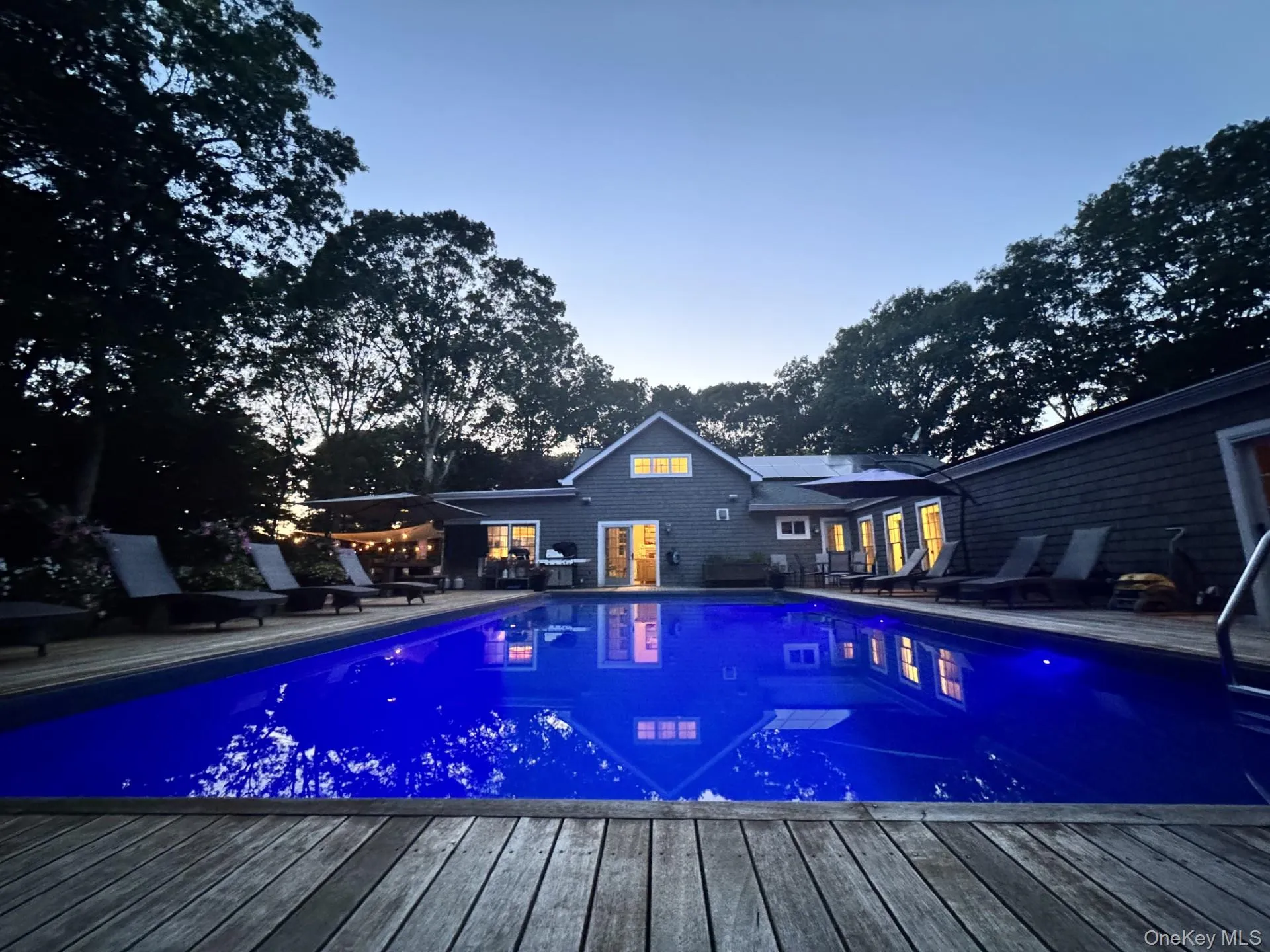 Pool at Dusk Pool at Dusk
