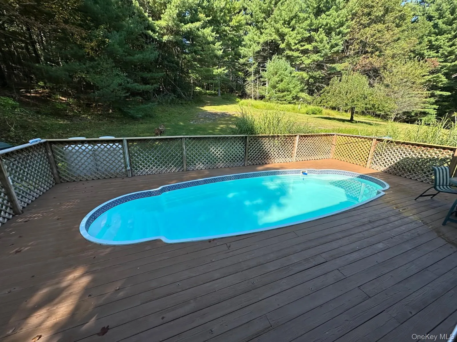 Heated inground pool Heated inground pool