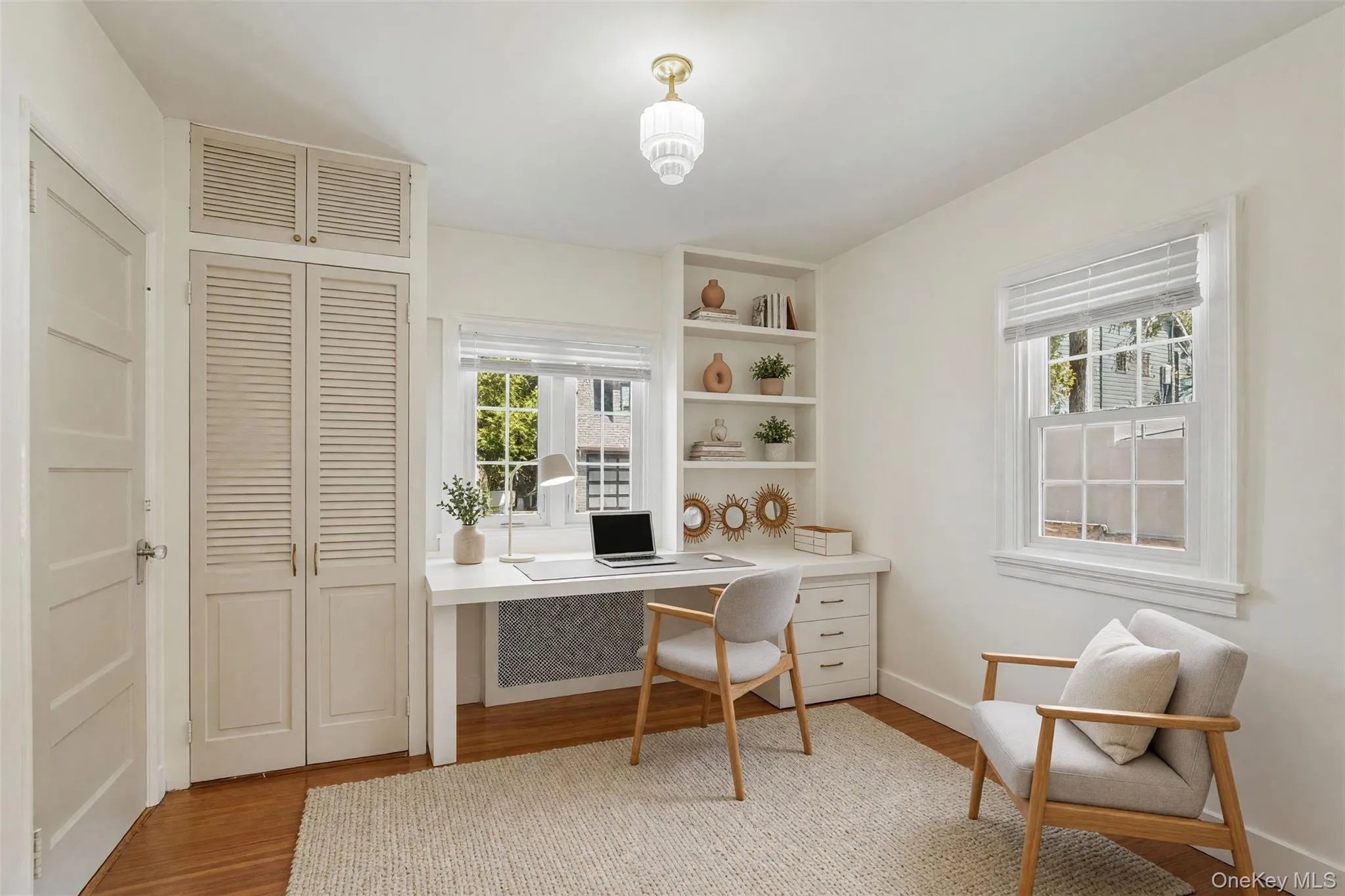 1st Floor Bedroom - Styled as an Office 1st Floor Bedroom - Styled as an Office