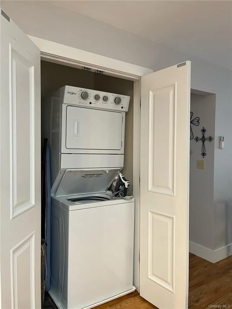 Laundry closet Laundry closet