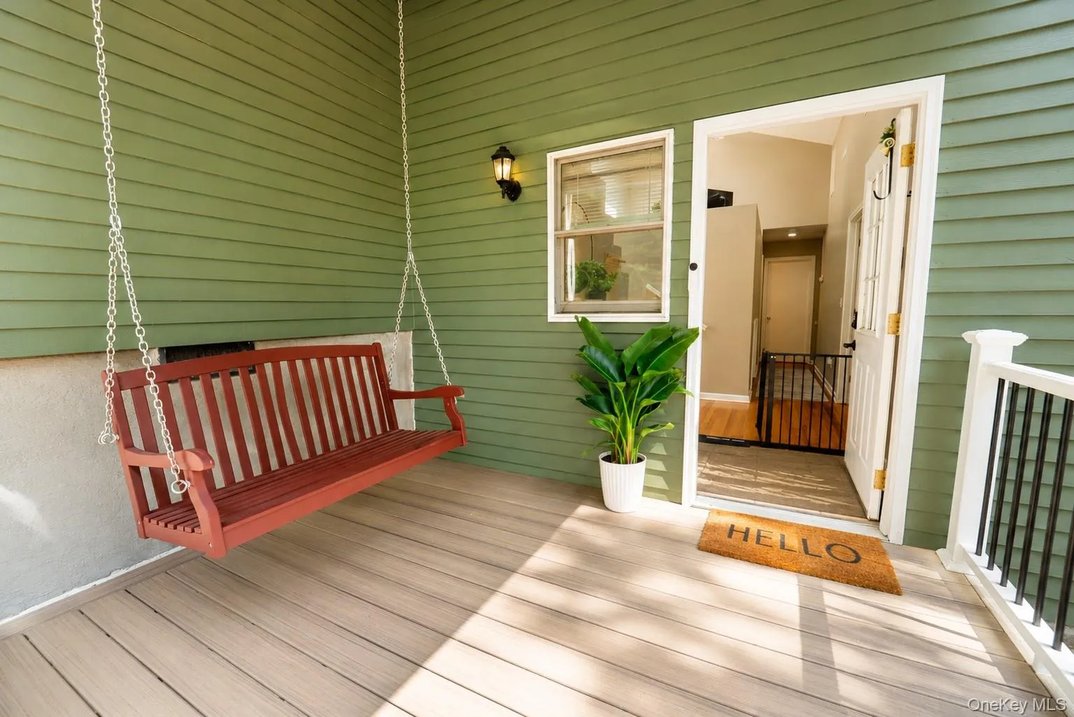 Nirvana truly exists in Lake Peekskill! This peaceful outdoor retreat invites you to slow down, relax, and enjoy quality time on the charming hanging rocking bench while taking in the tranquil surroundings. Nirvana truly exists in Lake Peekskill! This peaceful outdoor retreat invites you to slow down, relax, and enjoy quality time on the charming hanging rocking bench while taking in the tranquil surroundings.
