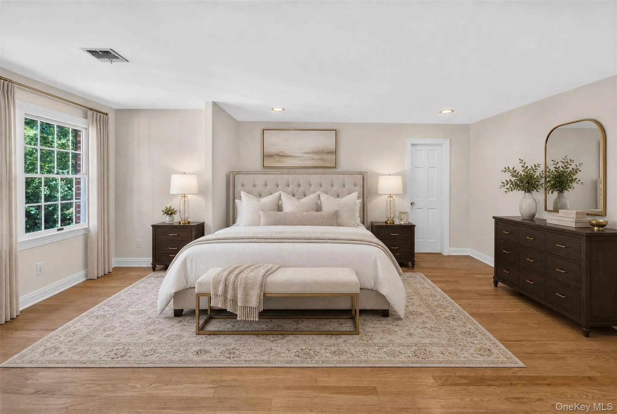 Virtually staged first floor bedroom suite Virtually staged first floor bedroom suite