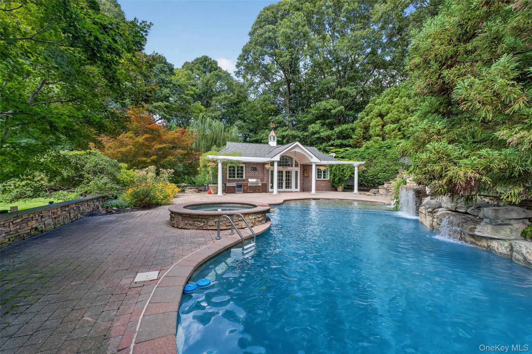 Pool and pool house Pool and pool house