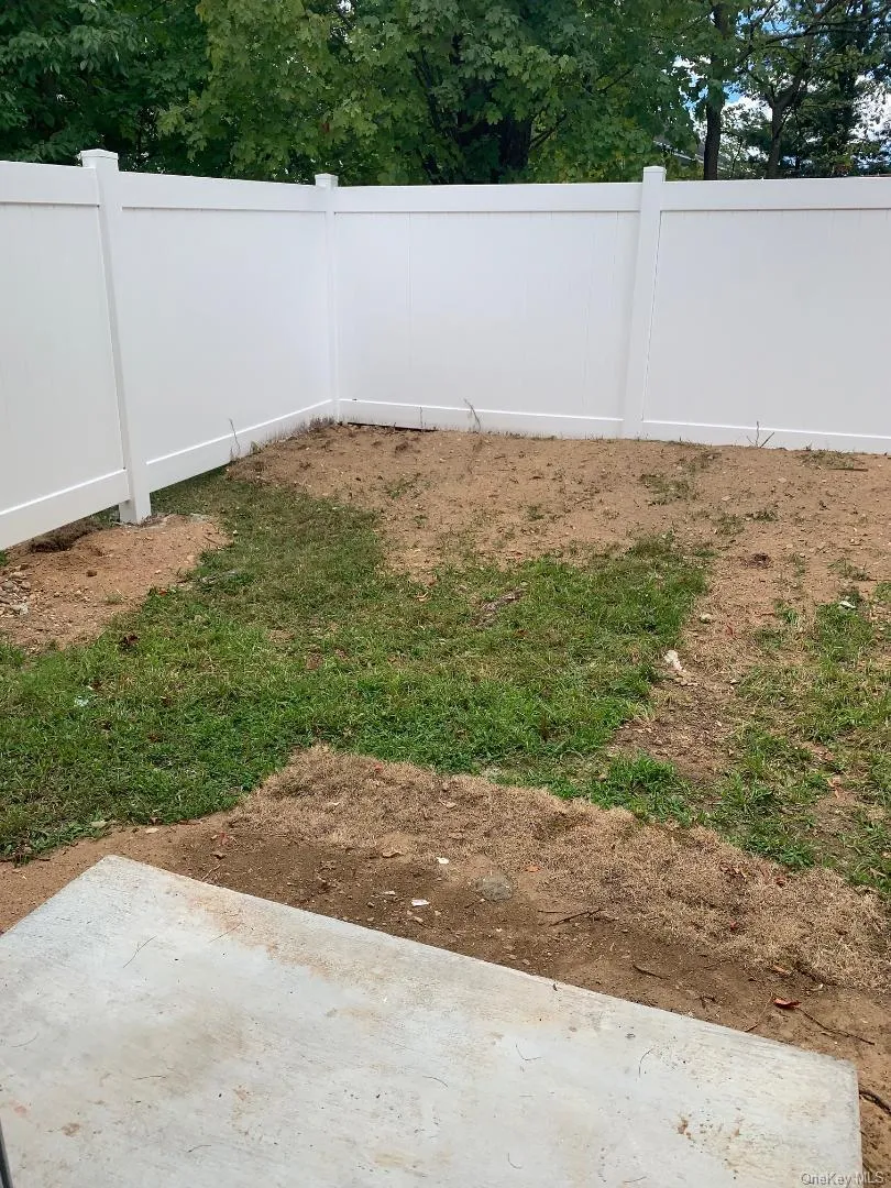 Glass sliders to a fencedprivate yard area Glass sliders to a fencedprivate yard area